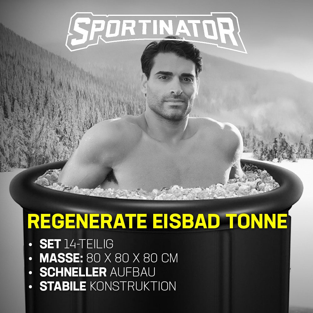 Sportinator Rundpool "Regenerate" Eistonne