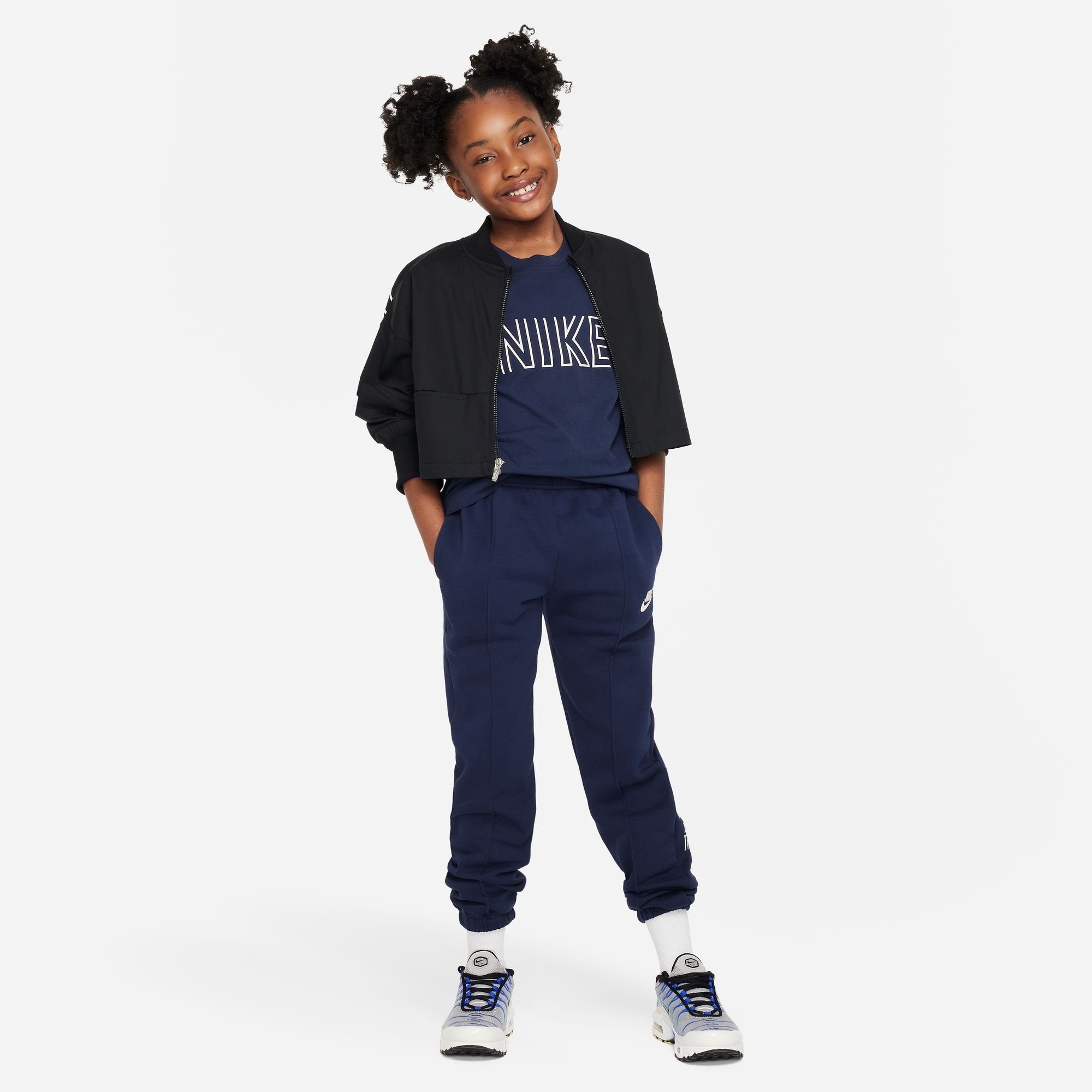 T-Shirt Nike SW Sportswear NSW OBSIDIAN PRNT für TEE Kinder - BF G