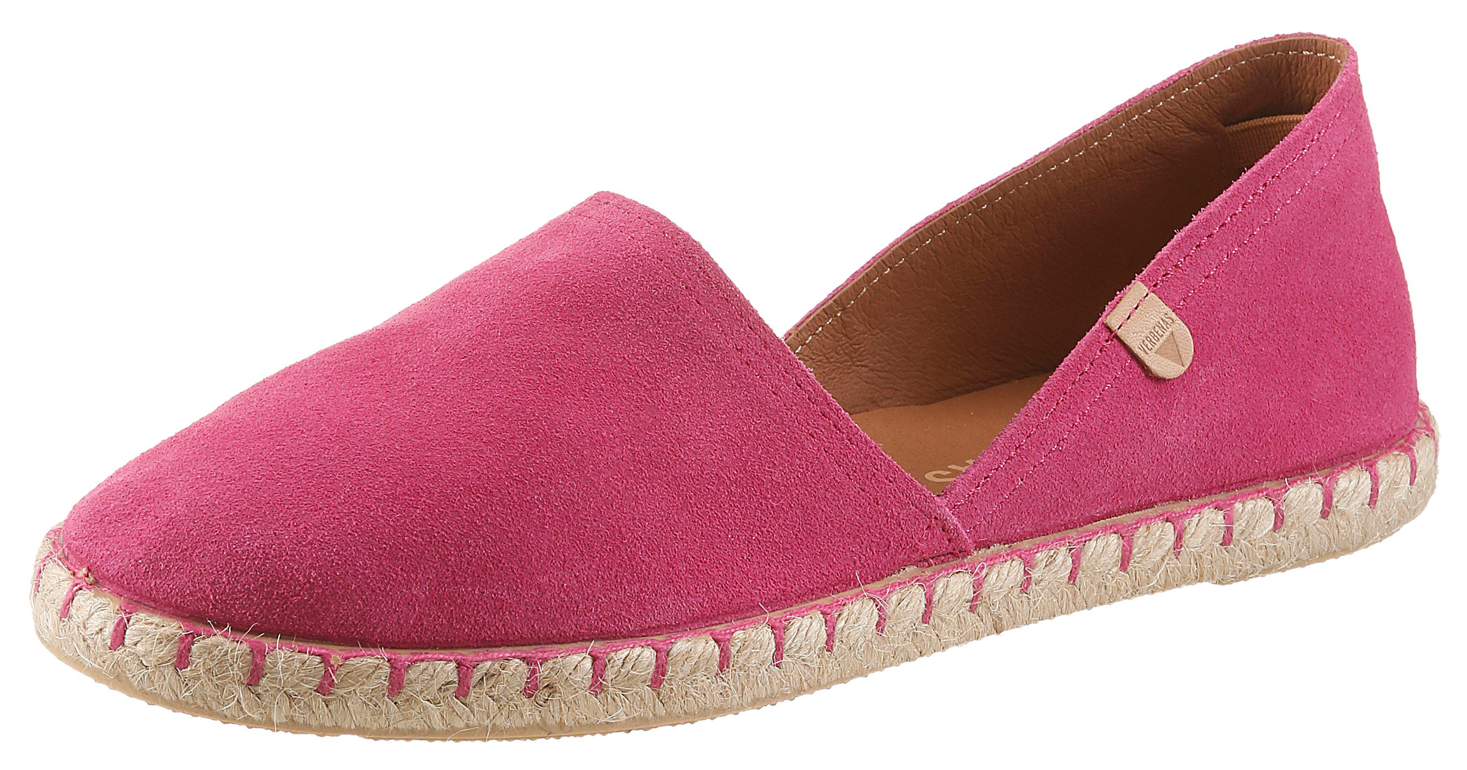 VERBENAS CARMEN SERRAJE Espadrille, Schlupfschuh, Sommerschuh, Loafer mit typischem Jute-Rahmen