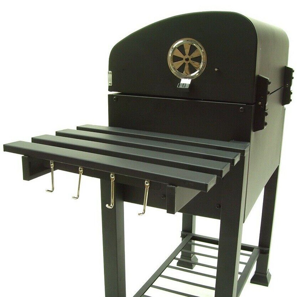 Apex Holzkohlegrill Grillwagen XXL Holzkohlegrill Holzkohle BBQ Grill Kohlegrill 56511