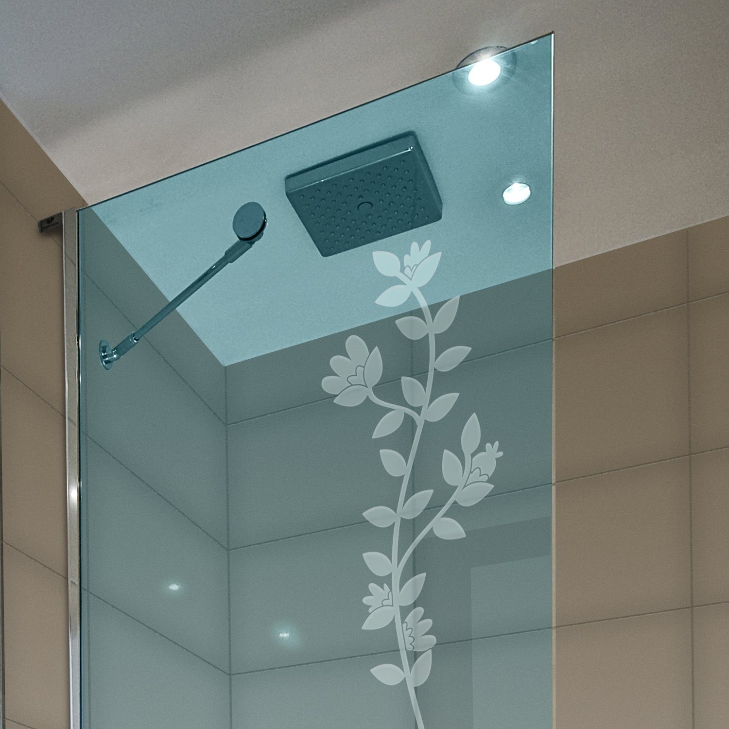 atFoliX Fensterdekoration atFoliX Glasdekorfolie Blattgirlande FX-Sticker günstig online kaufen