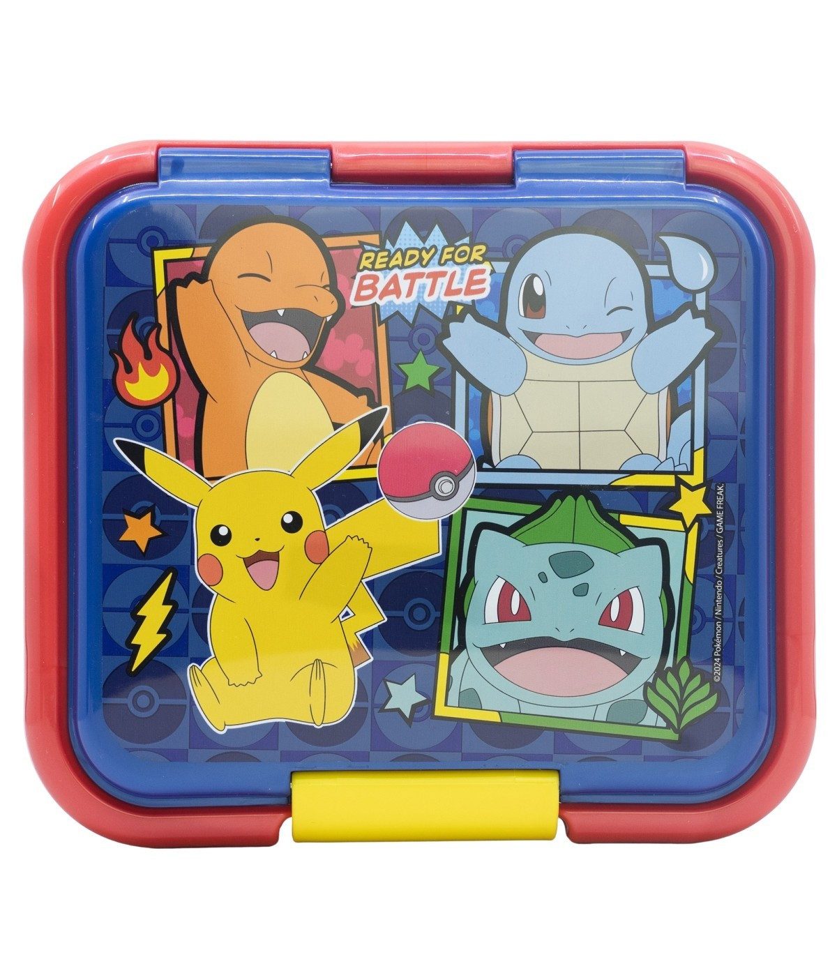 POKEMON JUEGO DE CARTAS Lunchbox - Blue Team Brotdose Kinder Pausenbox für Alltag Schule und unterwegs, Polyethylen, (1-tlg)