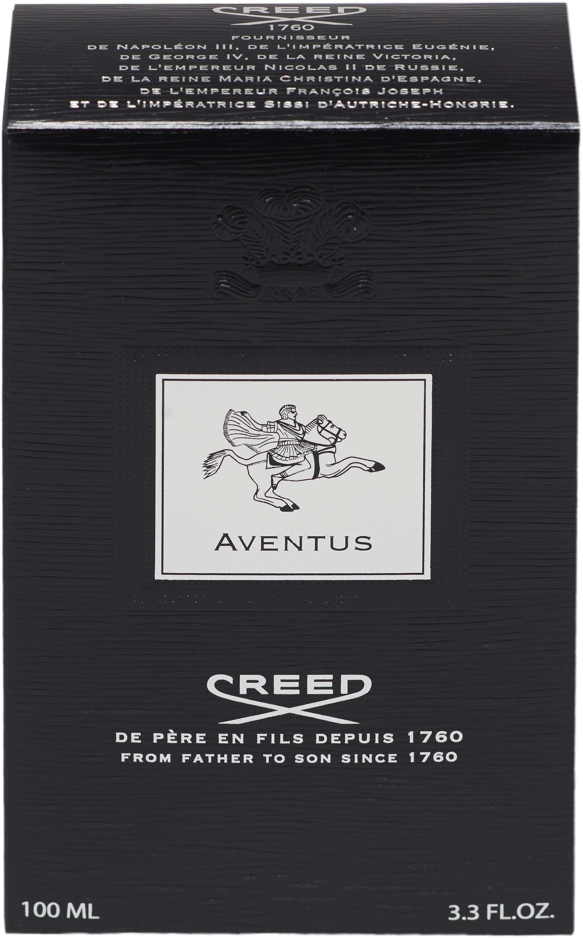 Creed Eau de Parfum Millesime Aventus, mit ansprechender Komposition