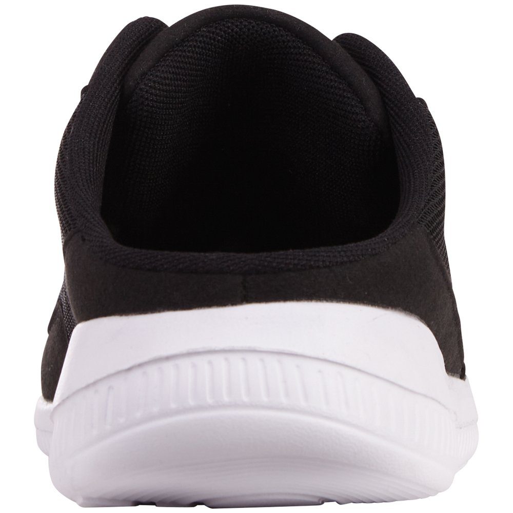 besonders reinschlüpfen! einfach Kappa - Sneaker black-white praktisch: