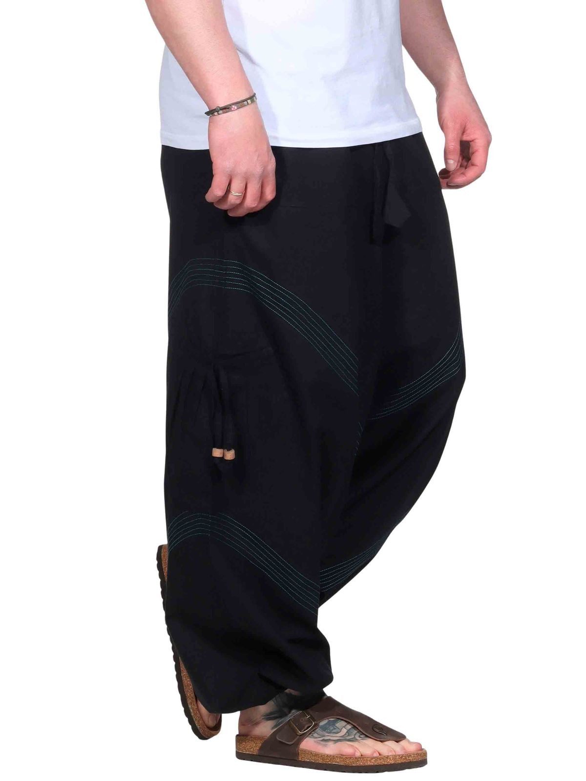 KUNST UND MAGIE Haremshose Haremshose Herren Unisex Baumwolle – Goa Hose mi günstig online kaufen