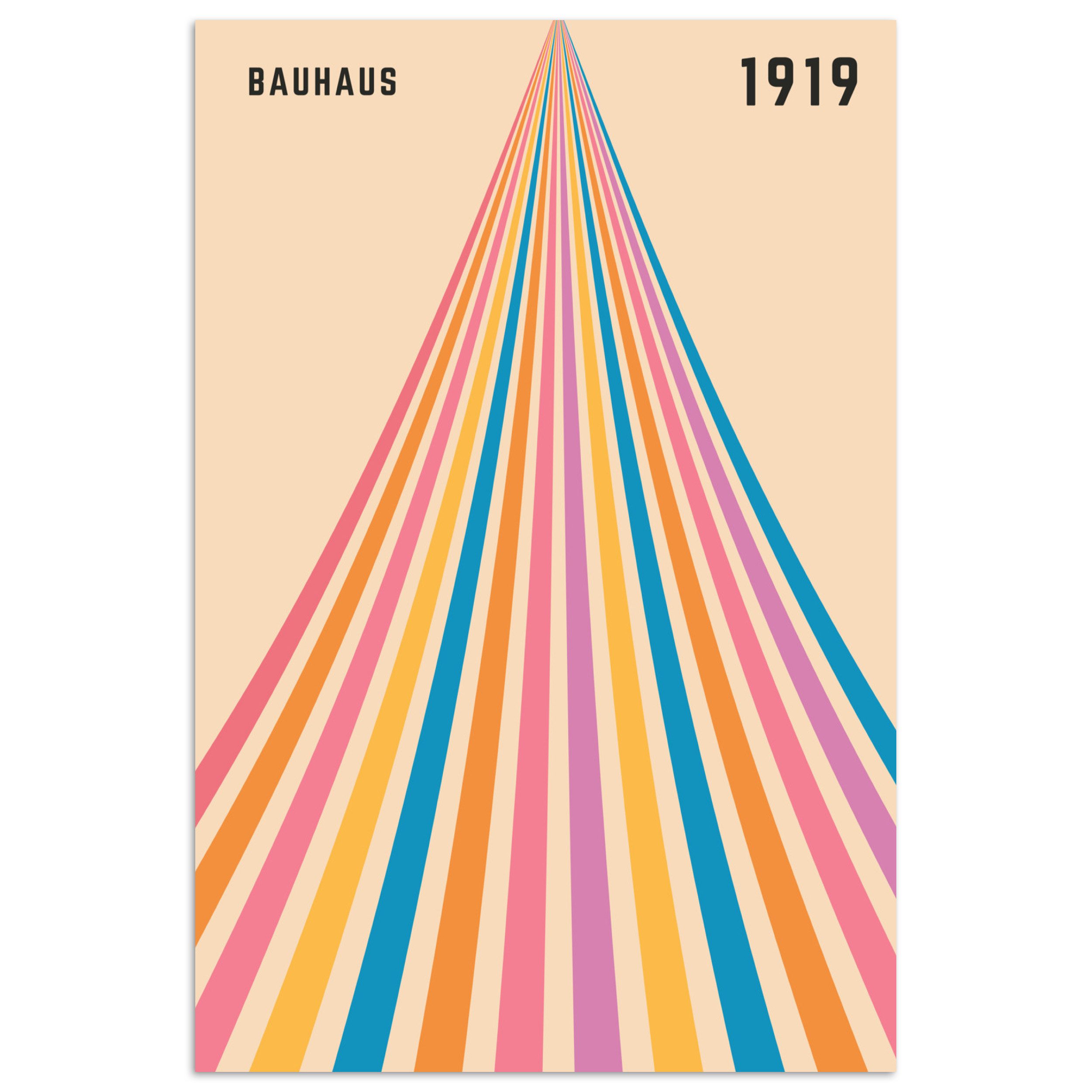 MuchoWow Poster Bauhaus - Farbenfroh - günstig online kaufen
