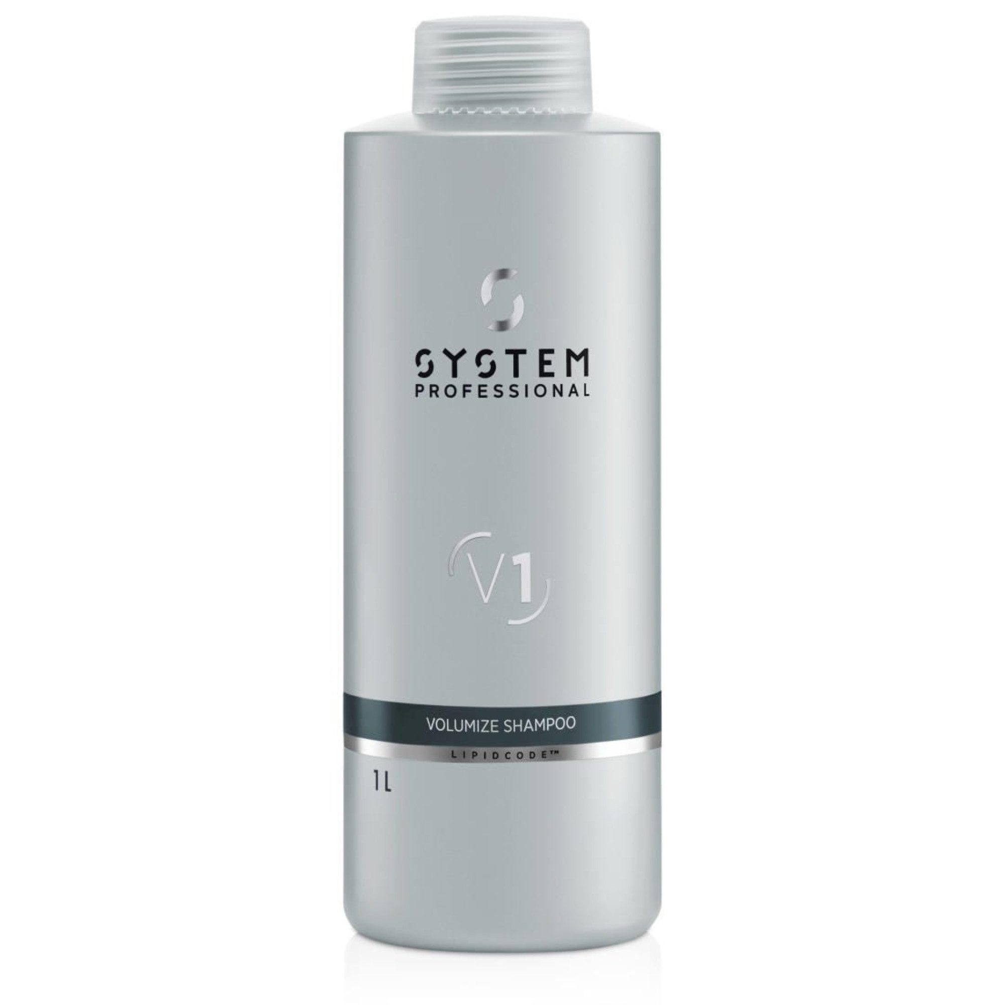System Professional Haarshampoo System Professional V1 Volumize Shampoo 1000 ml – Volumenpflege für fe, 1-tlg., Reduziert Haarbruch sichtbar bereits nach wenigen Anwendungen
