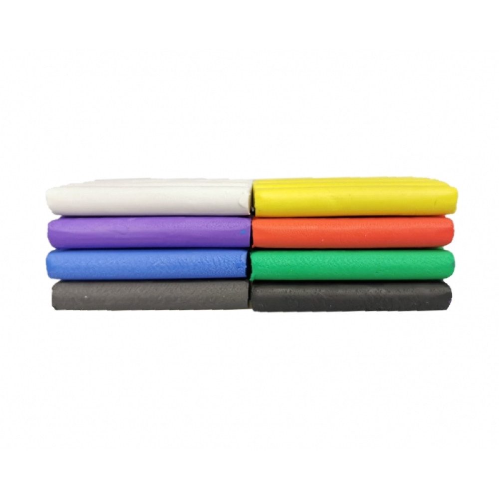 ÖkoNorm GmbH Knete ökoNorm Bunte Knete, 500g, immer weich - 8 Farben