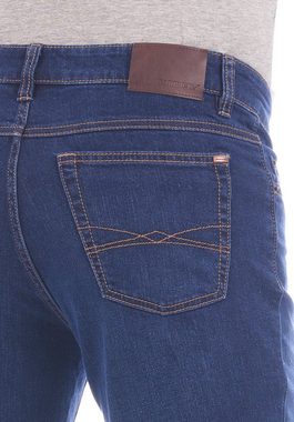Paddock's Slim-fit-Jeans Herren Jeanshose Ranger Pipe Slim Fit Denim Hose mit Stretch