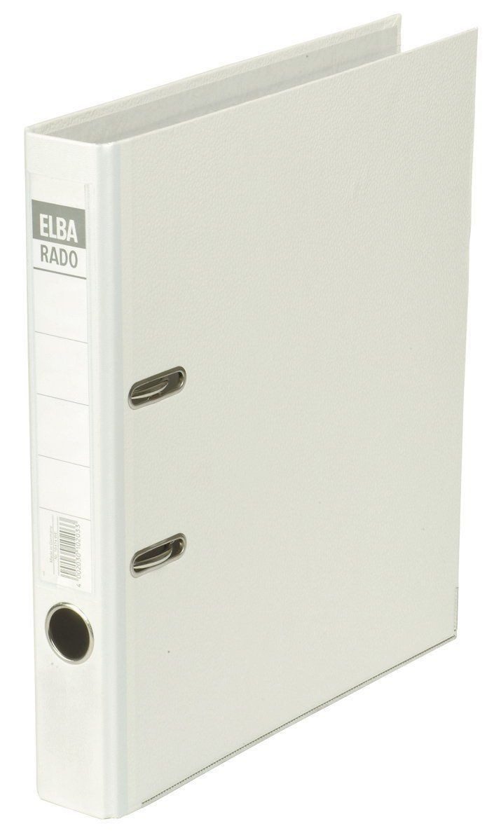 ELBA Aktenordner ELBA Ordner rado brillant, Rckenbreite: 50 mm, weiá