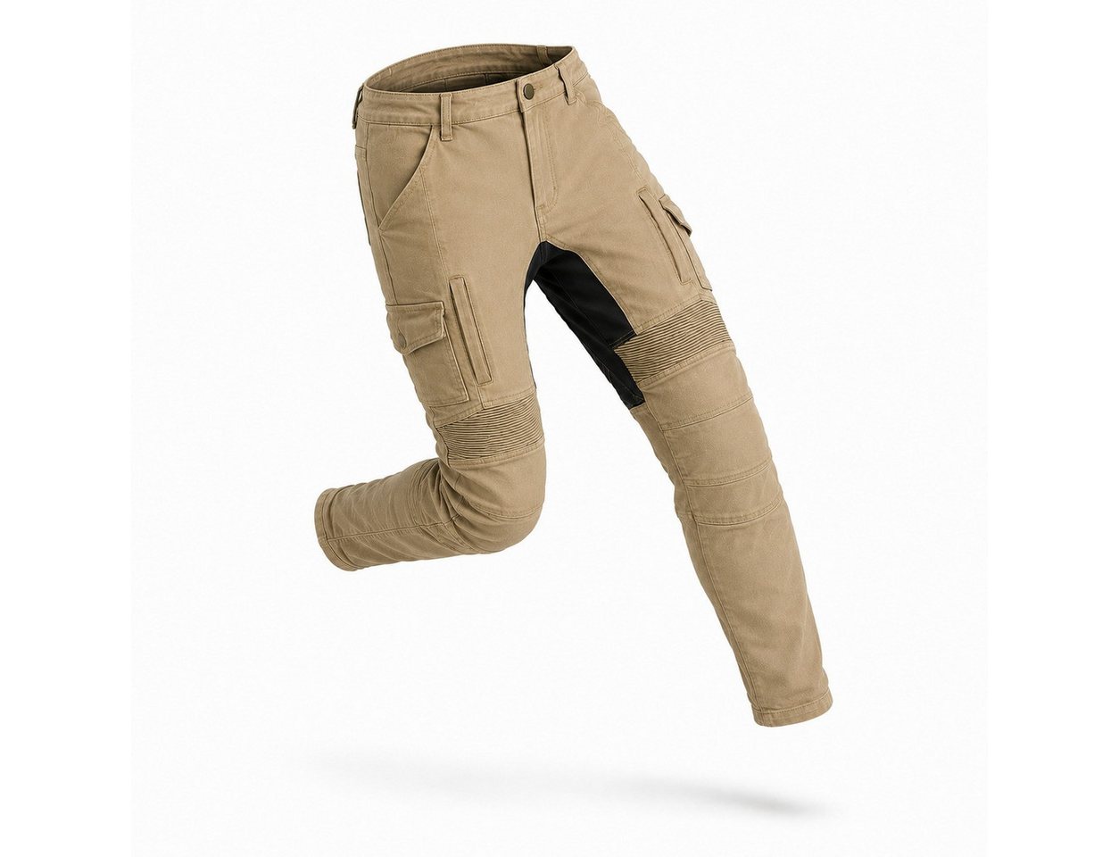Alpha Speeds Motorradhose NitroAir X Motorrad Cargo Hose (2026) – Aramid, Stretch & Air-Vent Ultra bequem, verstellbare Protektoren & stabiler 4-Wege-Stretch