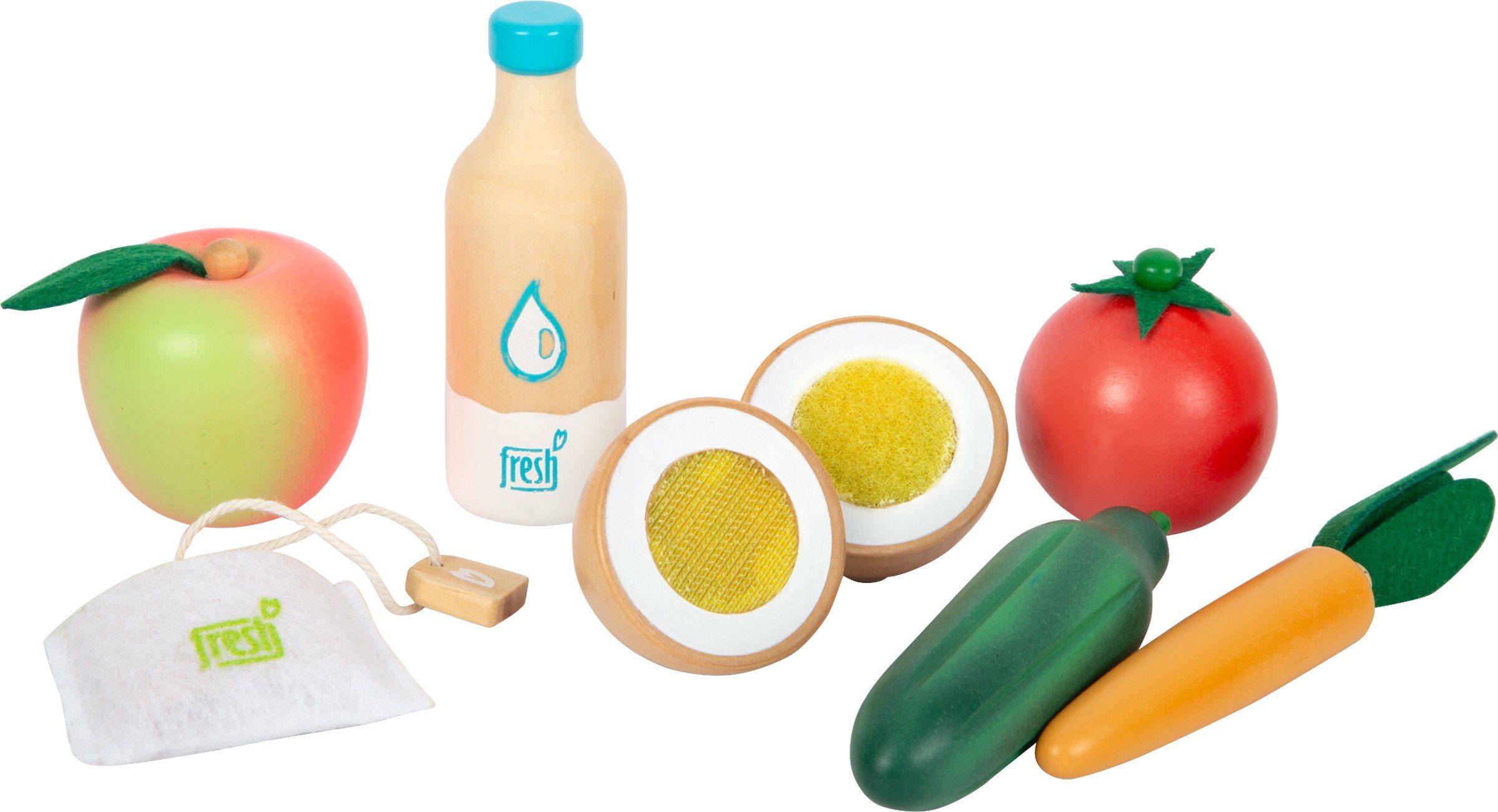 Small Foot Kaufladensortiment Lebensmittel-Set vegetarisch „fresh“