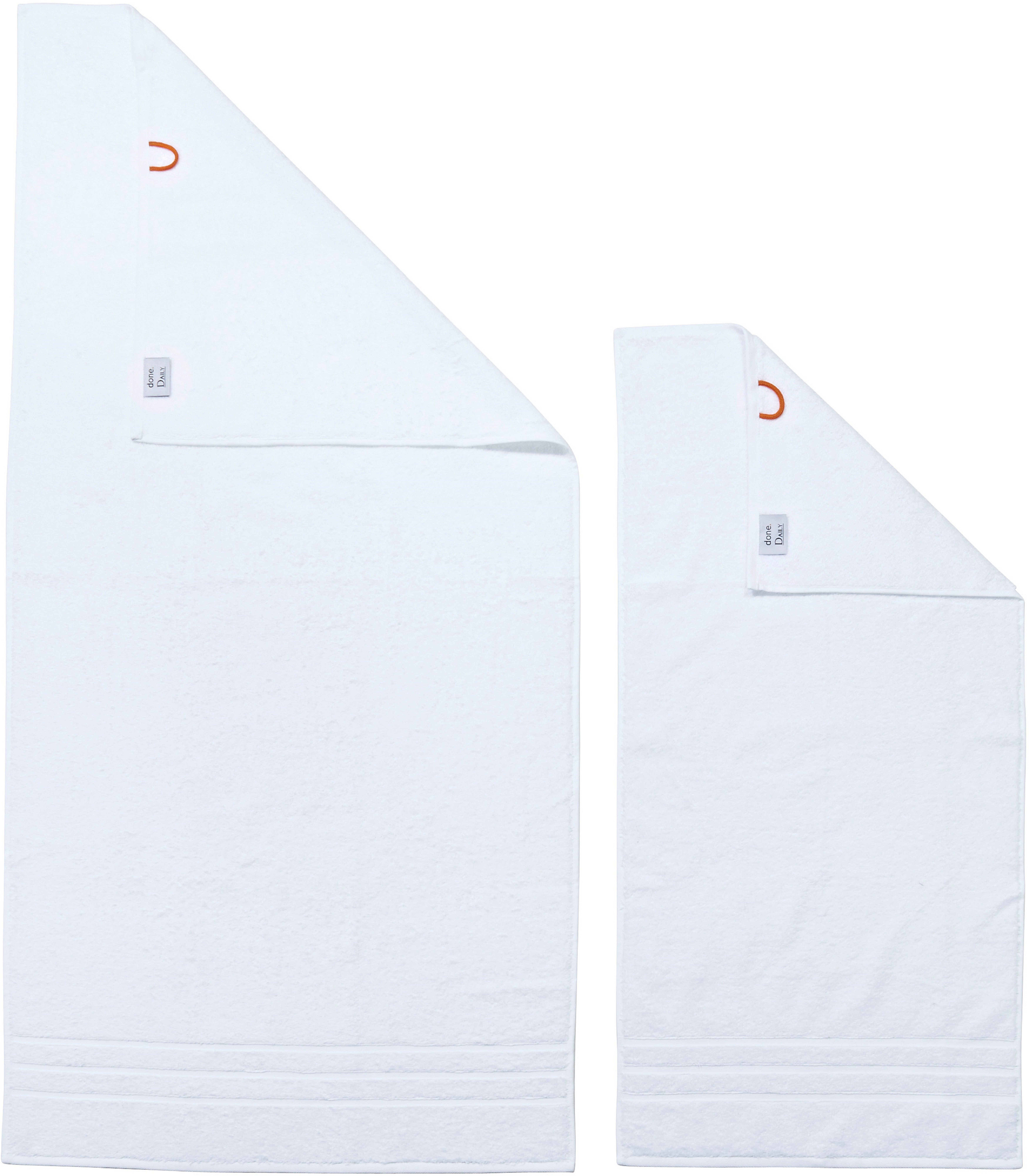 done.® Handtuch Set Daily Uni, Walkfrottier günstig online kaufen