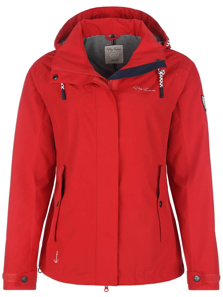Dry Fashion Funktionsjacke Damen Outdoor-Jacke Norderney Wasserdicht mit ge günstig online kaufen