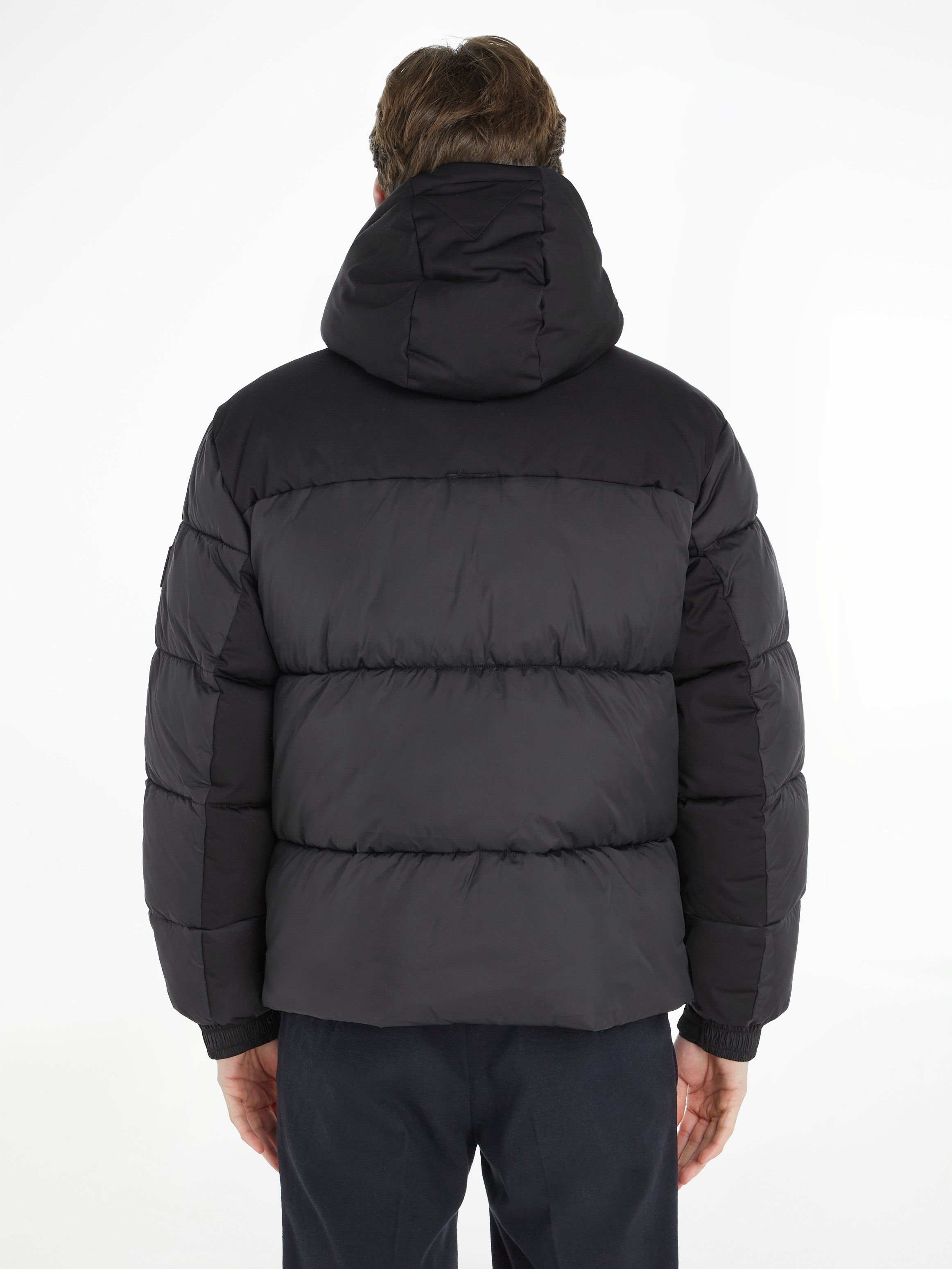 Tommy Hilfiger Steppjacke NEW Black YORK HOODED JACKET