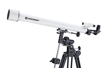 BRESSER Teleskop Classic 60/900 EQ Linsen mit äquatorialer Montierung