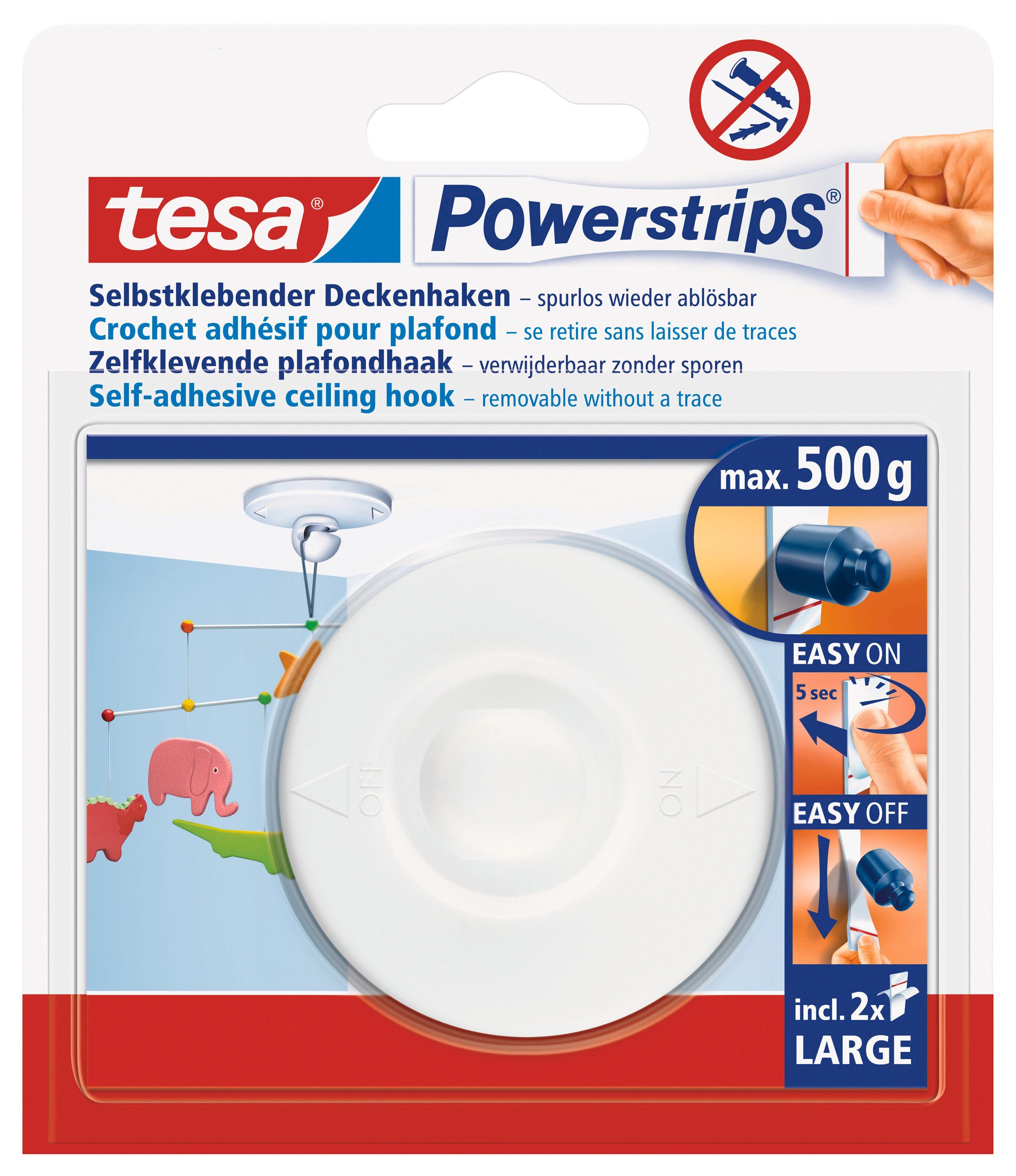 Klebehaken Powerstrips Deckenhaken