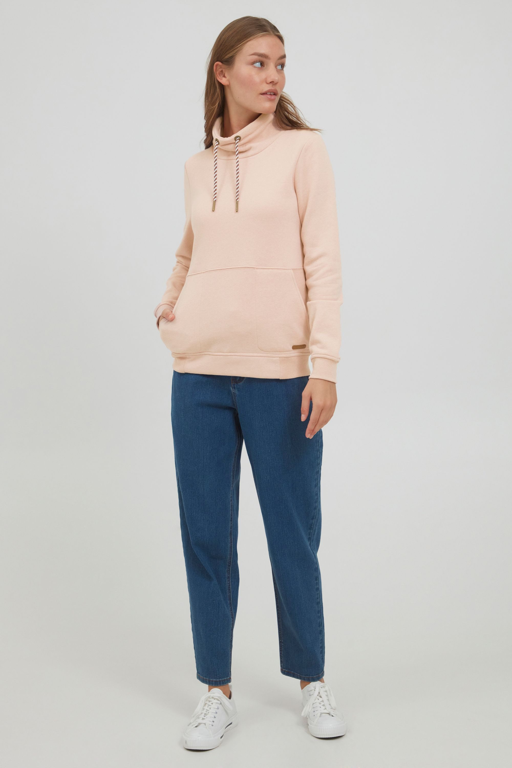 OXMO Hoodie OXVimpa Sweatpullover mit Tube-Kragen günstig online kaufen