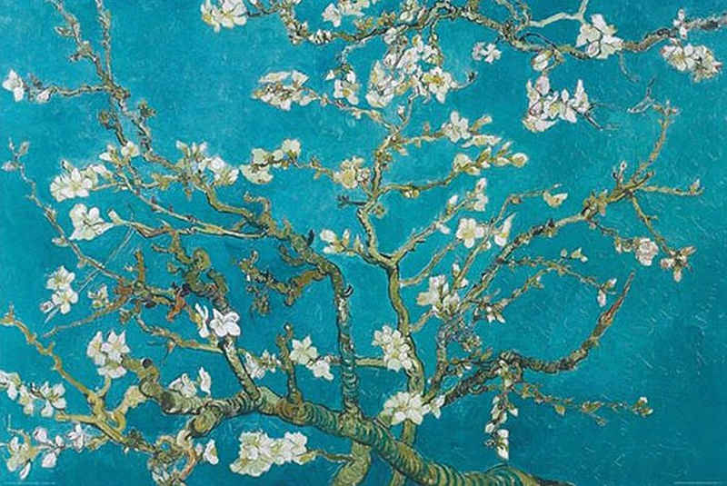 Close Up Poster Vincent Van Gogh Poster Mandelblüten, 1890 91,5 x 61 cm