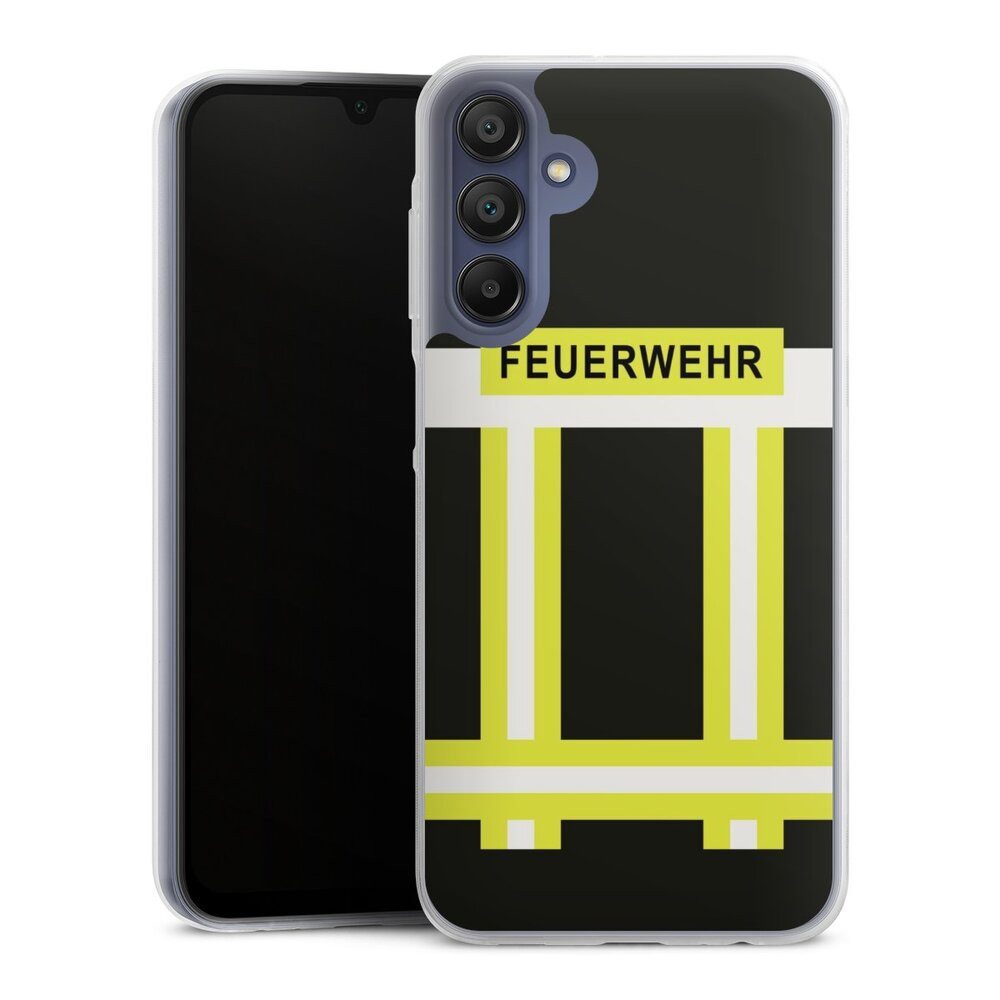 DeinDesign Handyhülle Feuerwehr Feuerwehrmann Beruf Feuerwehr, Samsung Galaxy A15 5G Slim Case Silikon Hülle Ultra Dünn Schutzhülle