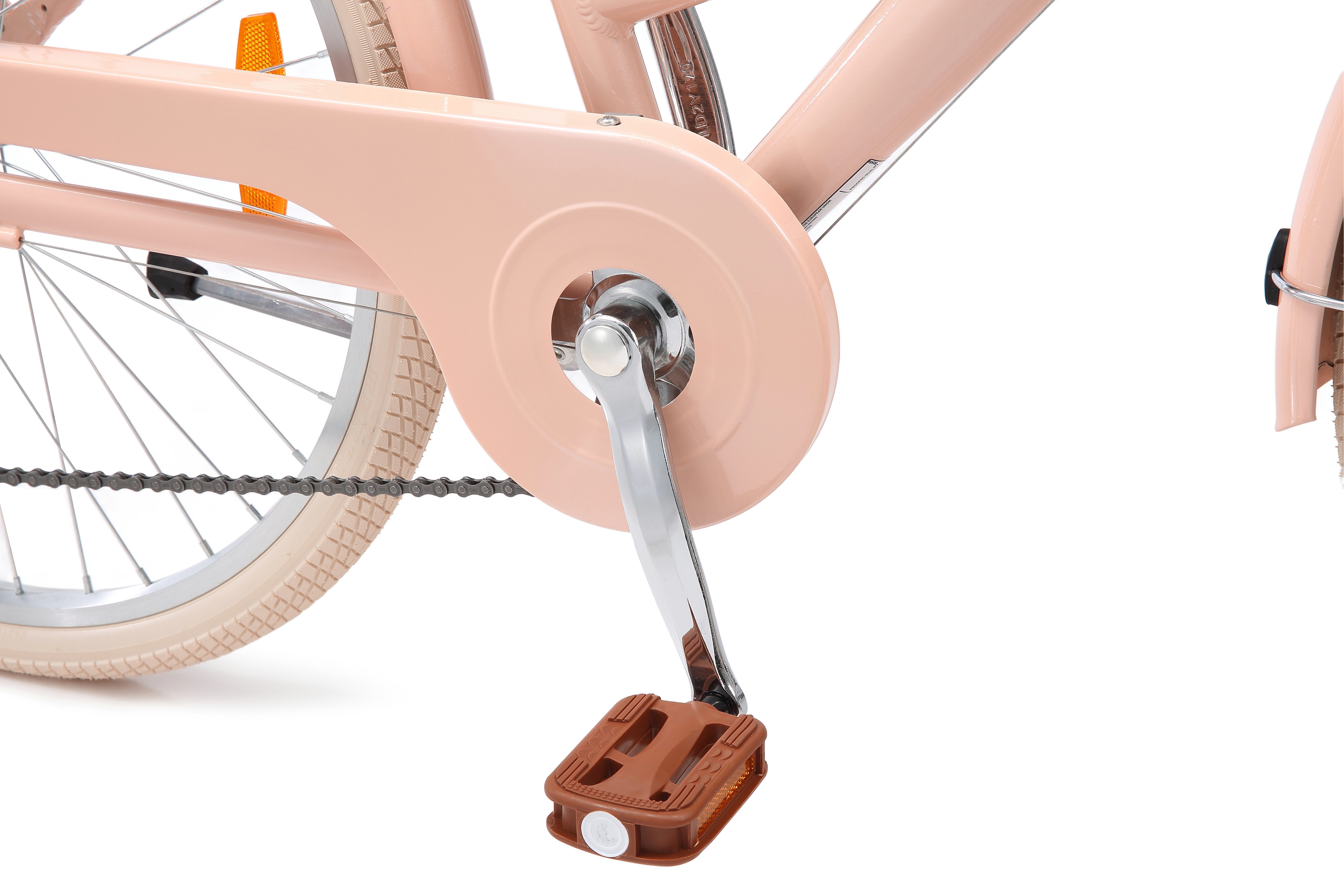 Bikestar Cityrad, 7 Gang Shimano RD-TY21 Schaltwerk, Kettenschaltung, für Damen, Kettenschaltung