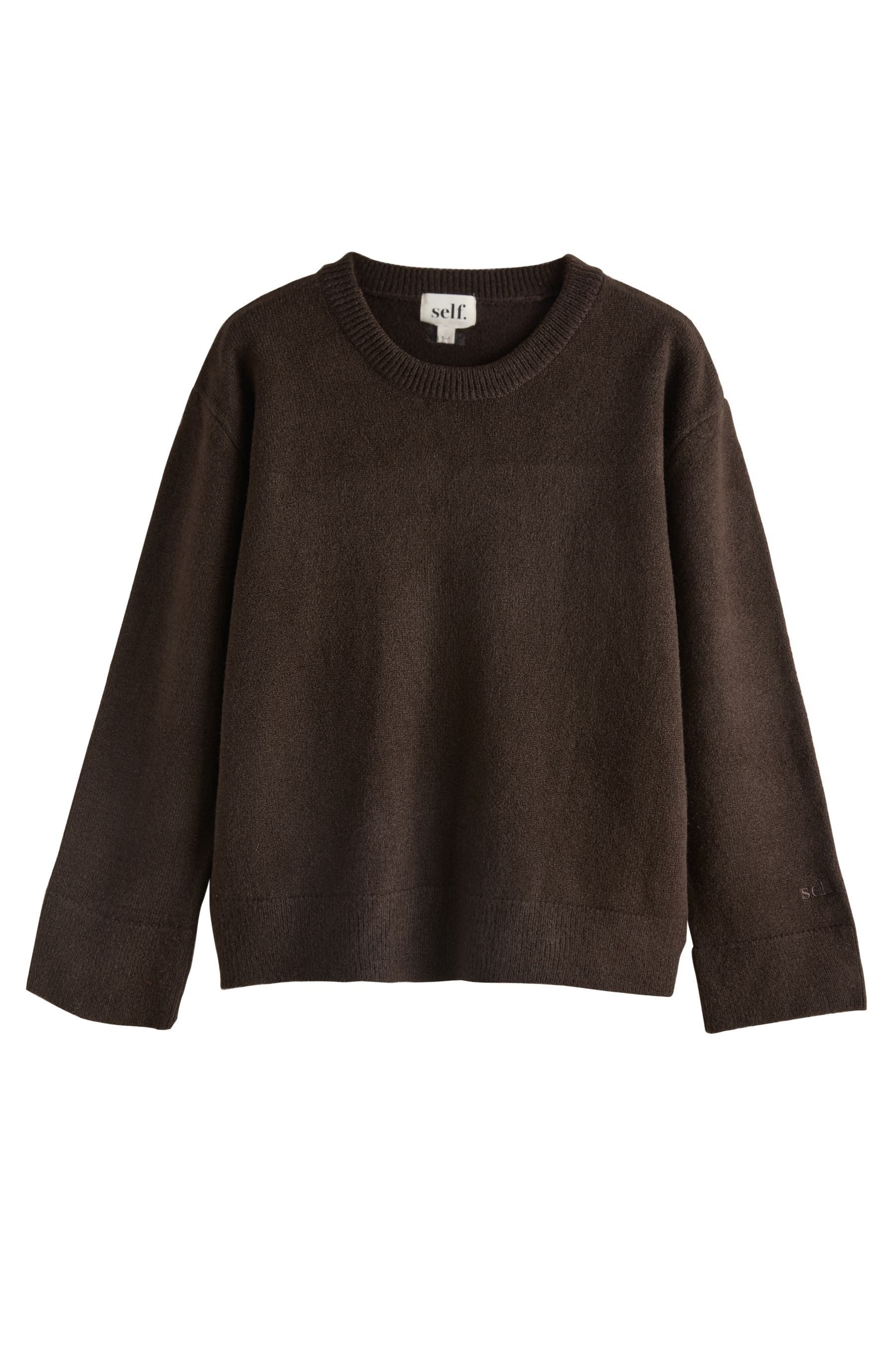 self Strickpullover Self. Strickpullover (1-tlg)