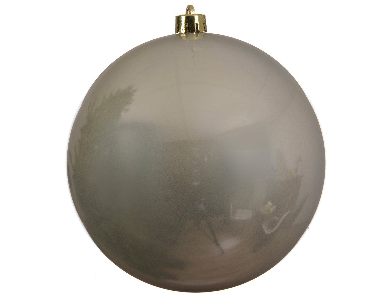 Kaemingk Decoris season decorations Weihnachtsbaumkugel, Weihnachtskugel XXL Kunststoff 20cm - Perle glänzend