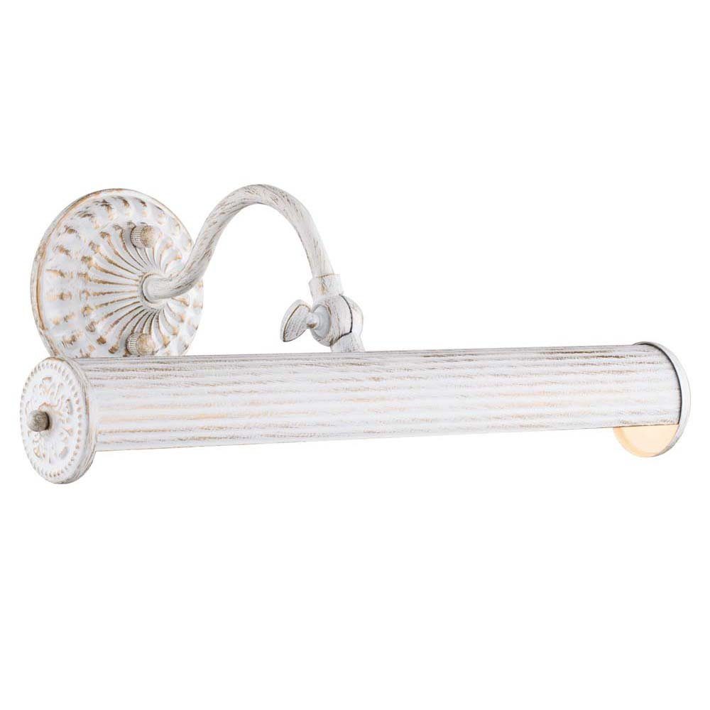 Maytoni Bilderleuchte, Leuchtmittel nicht inklusive, Wandlampe Wandleuchte Flurlampe Bildleuchte Spiegelleuchte Metall weiß