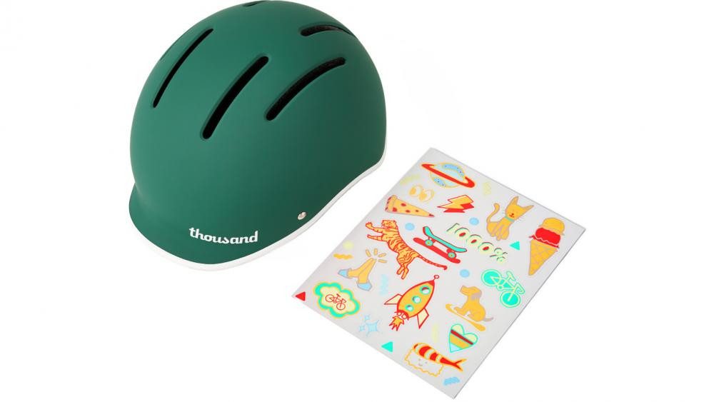 Thousand Fahrradhelm Thousand JR Kinderfahrradhelm Going Green XS 49-53 cm - leichter siche