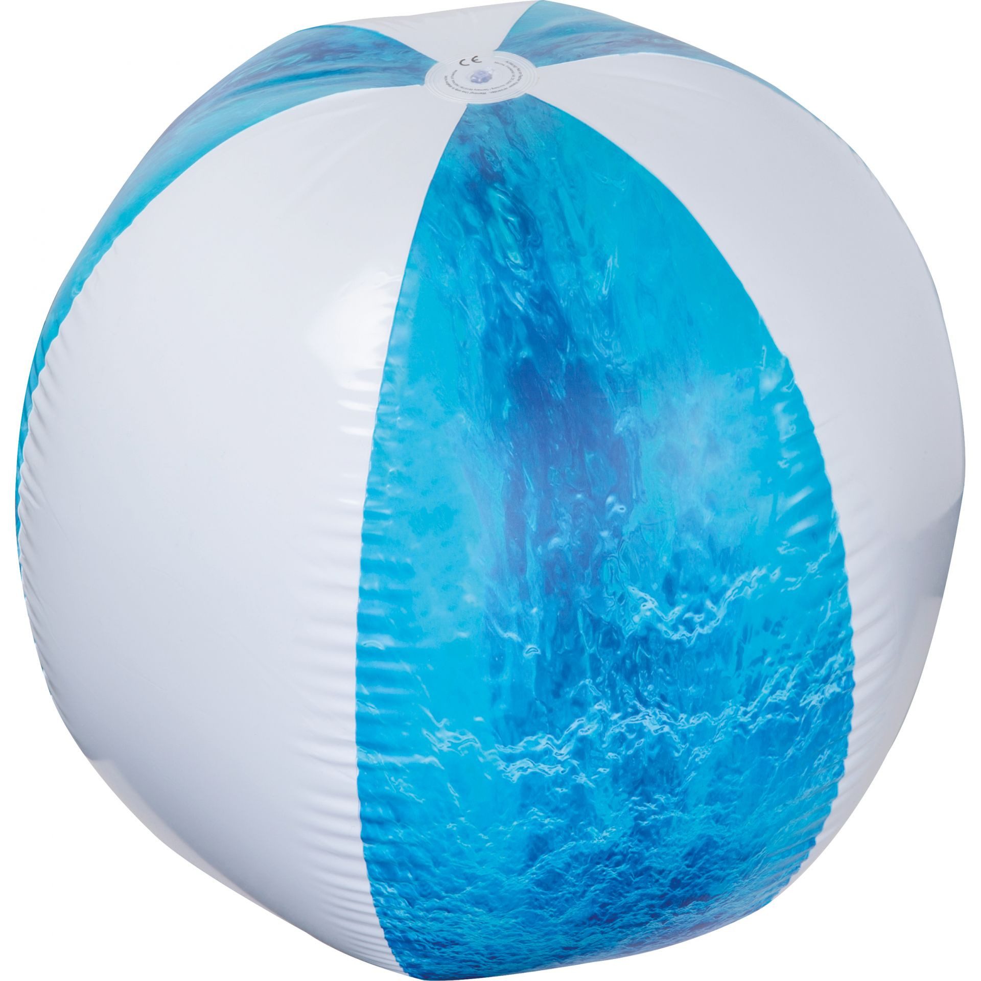 Wasserball Riesen Strandball / Wasserball XXL mit Meeroptik / Durchmesser 70cm