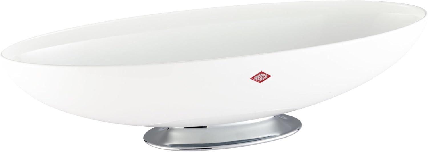 WESCO Obstschale WESCO SPACY ELLY, Der stabile verchromte Sockel sorgt für einen sicheren Stand.