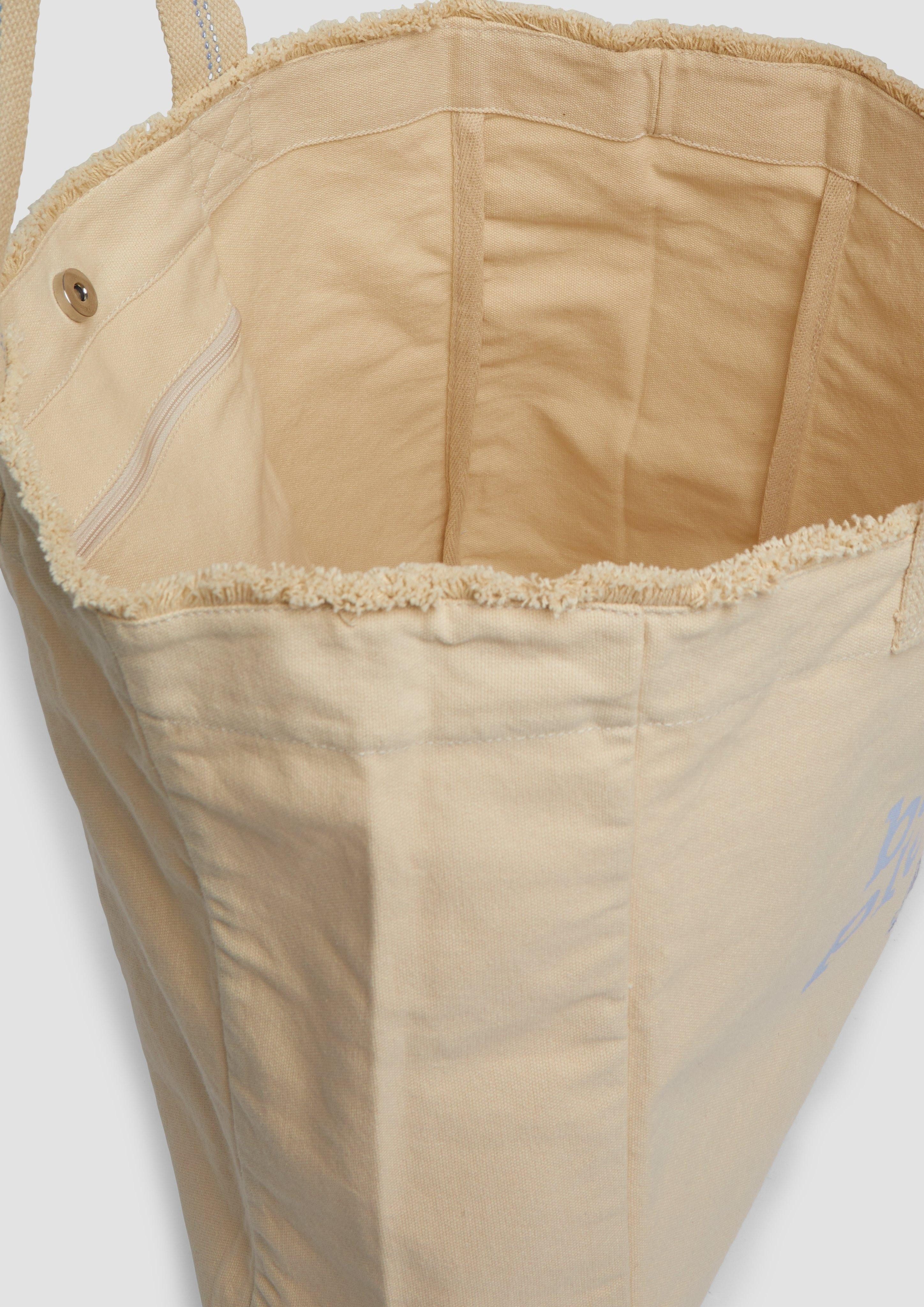 s.Oliver Tragetasche Shopper aus Canvas mit günstig online kaufen