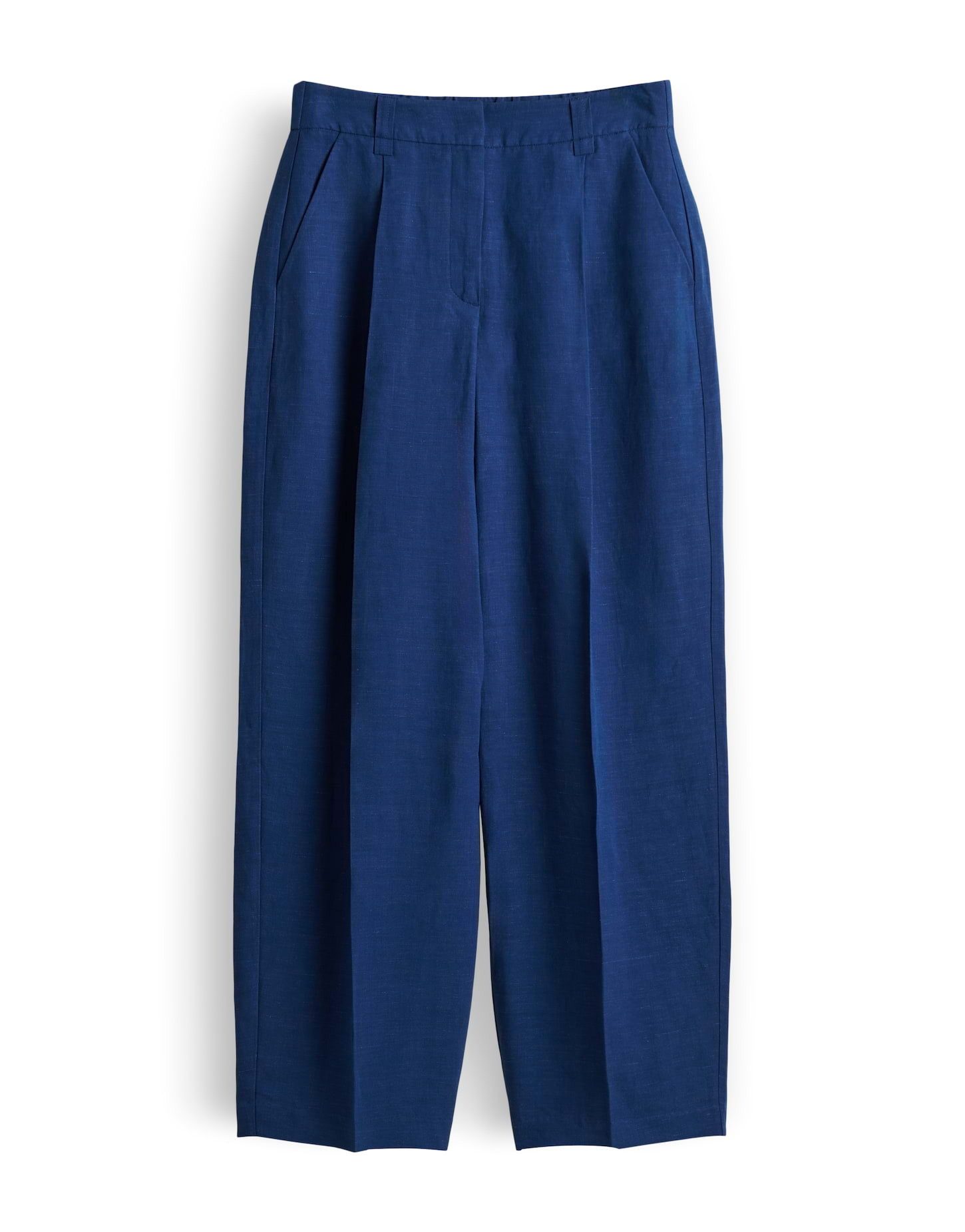 OPUS PANTS Bundfaltenhose Moira bloom Mid Rise mit Leinenstruktur Fließende günstig online kaufen
