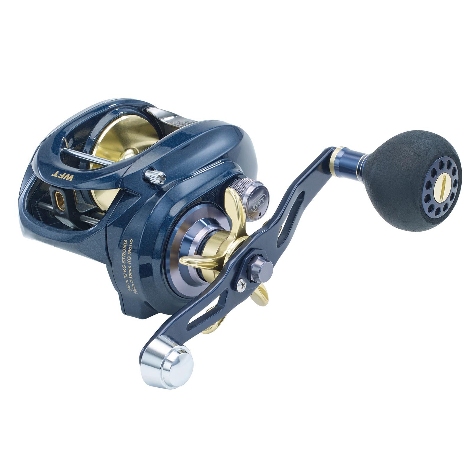 WFT Baitcastrolle), WFT MAGNETO GBC, 1:6.6, 8+1 Baitcastrolle