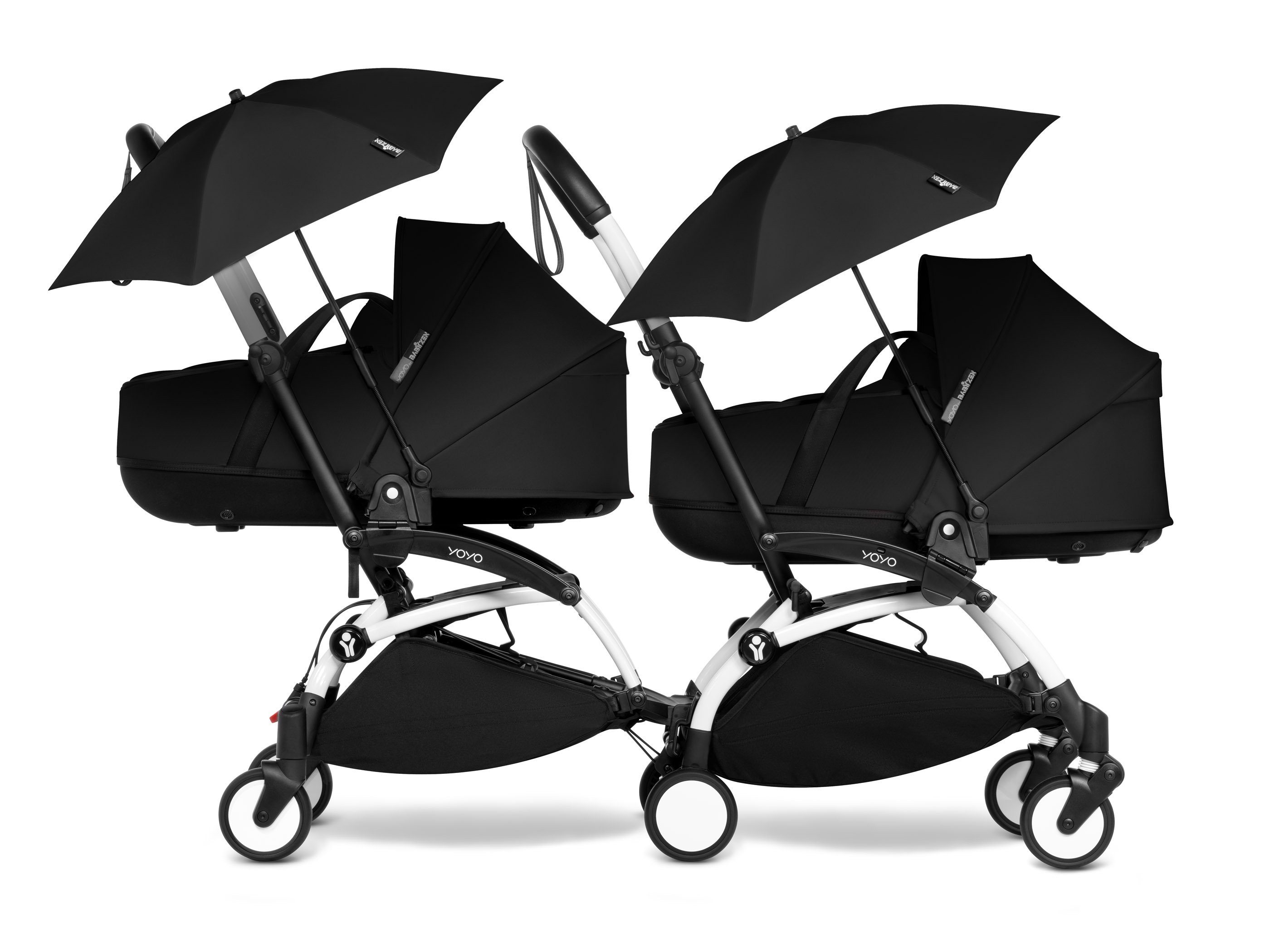 Black YOYO / Sonnenschirm das Regenschirm BABYZEN Gestell für Kinderwagenschirm