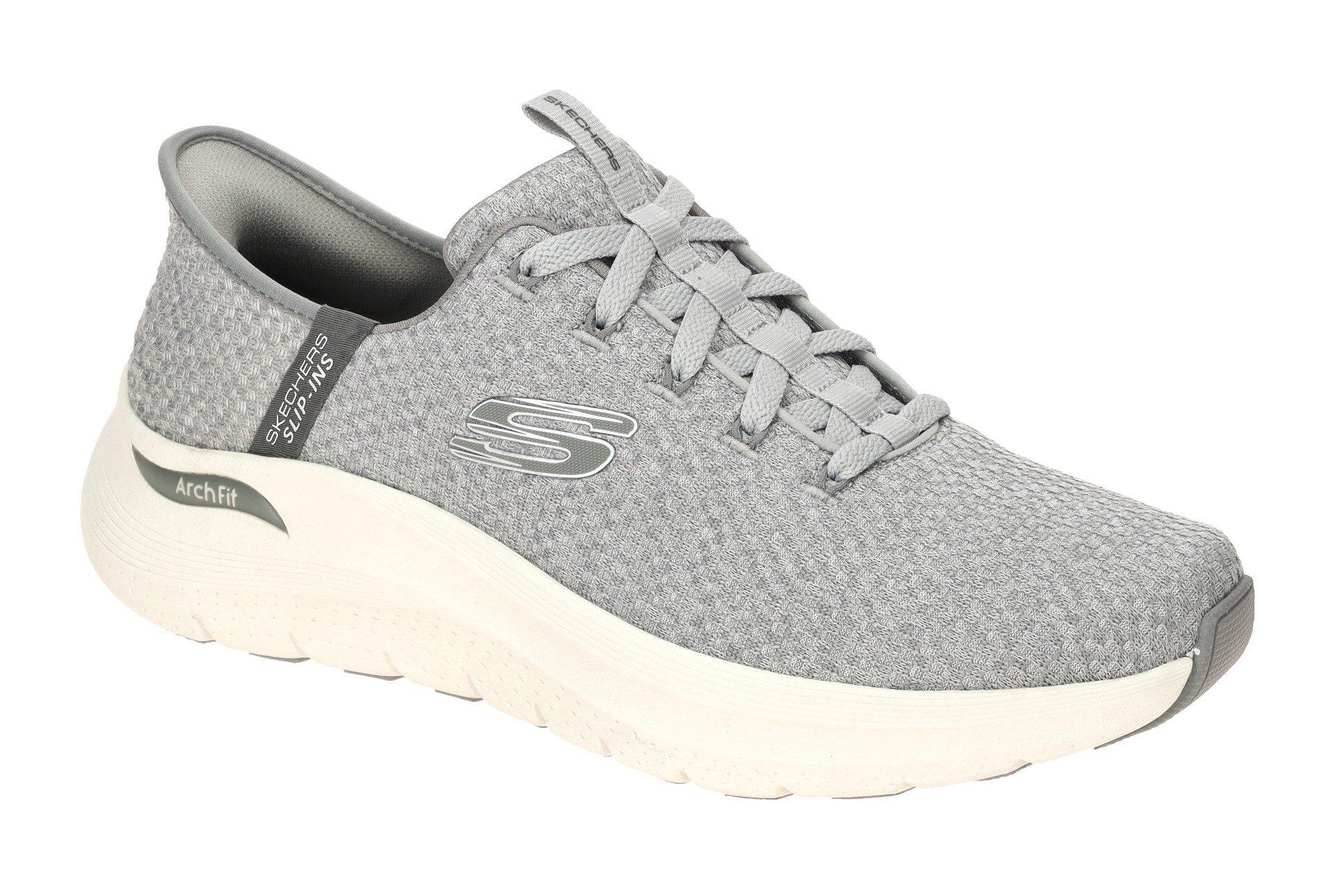 232462 GRY Schnürschuh