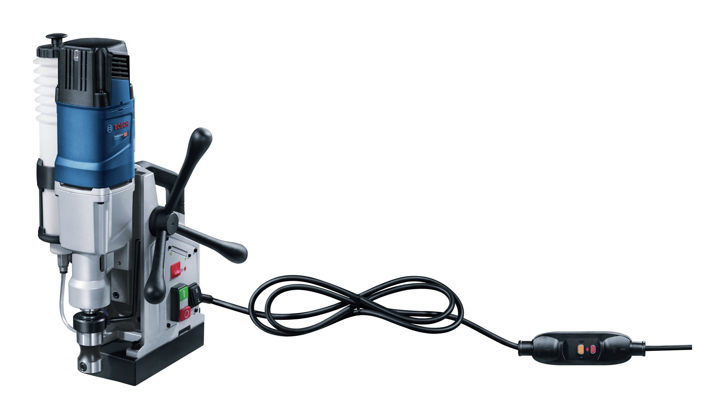 Bosch Professional Bohrmaschine GBM 50-2, 230 V, Magnet-Kernbohrer - im Handwerkerkoffer