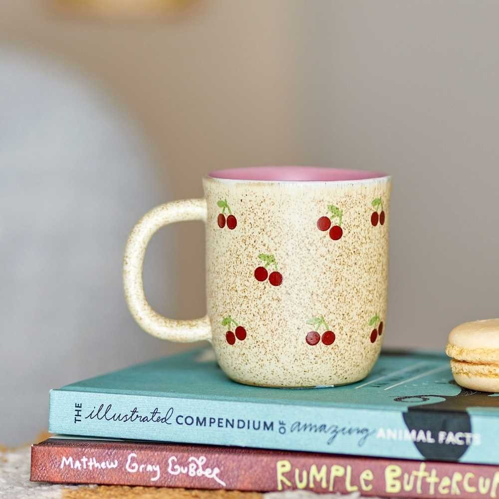 Bloomingville Becher Bloomingville Becher CHERRY mit Kirschen