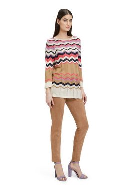 Betty Barclay Strickpullover mit Strickdetails (1-tlg) Color Blocking