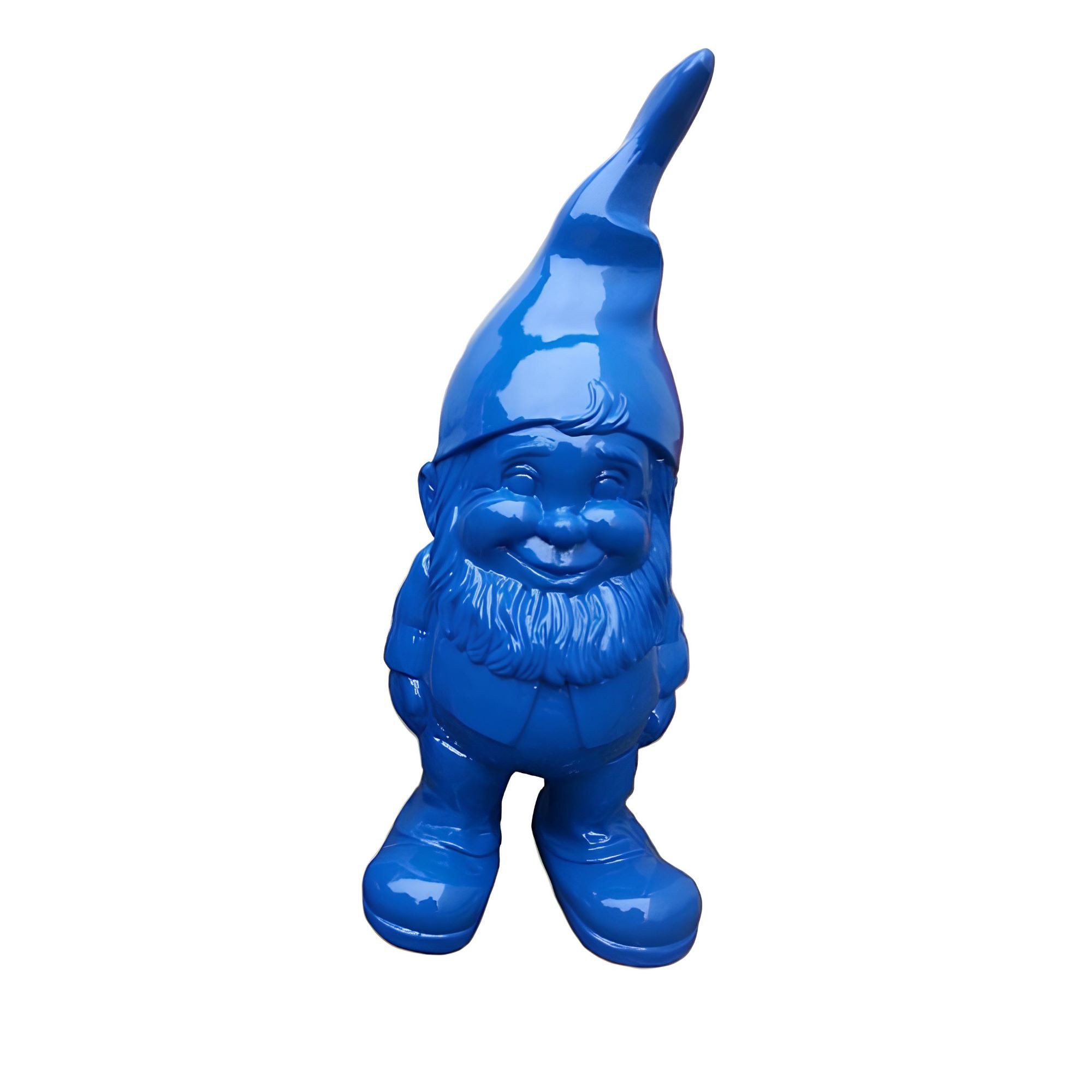 Xlmoebel Dekofigur Abstrakte Gartenfiguren in lebendigen Farben aus hochwertigem Material (1 St., Skulptur K61B-50 cm), Hergestellt in Europa