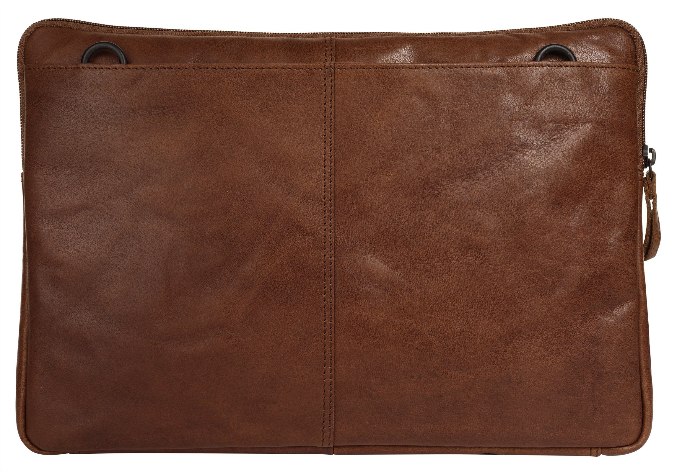 Spikes & Sparrow Dokumententasche LAPTOP SLEEVE, echt Leder