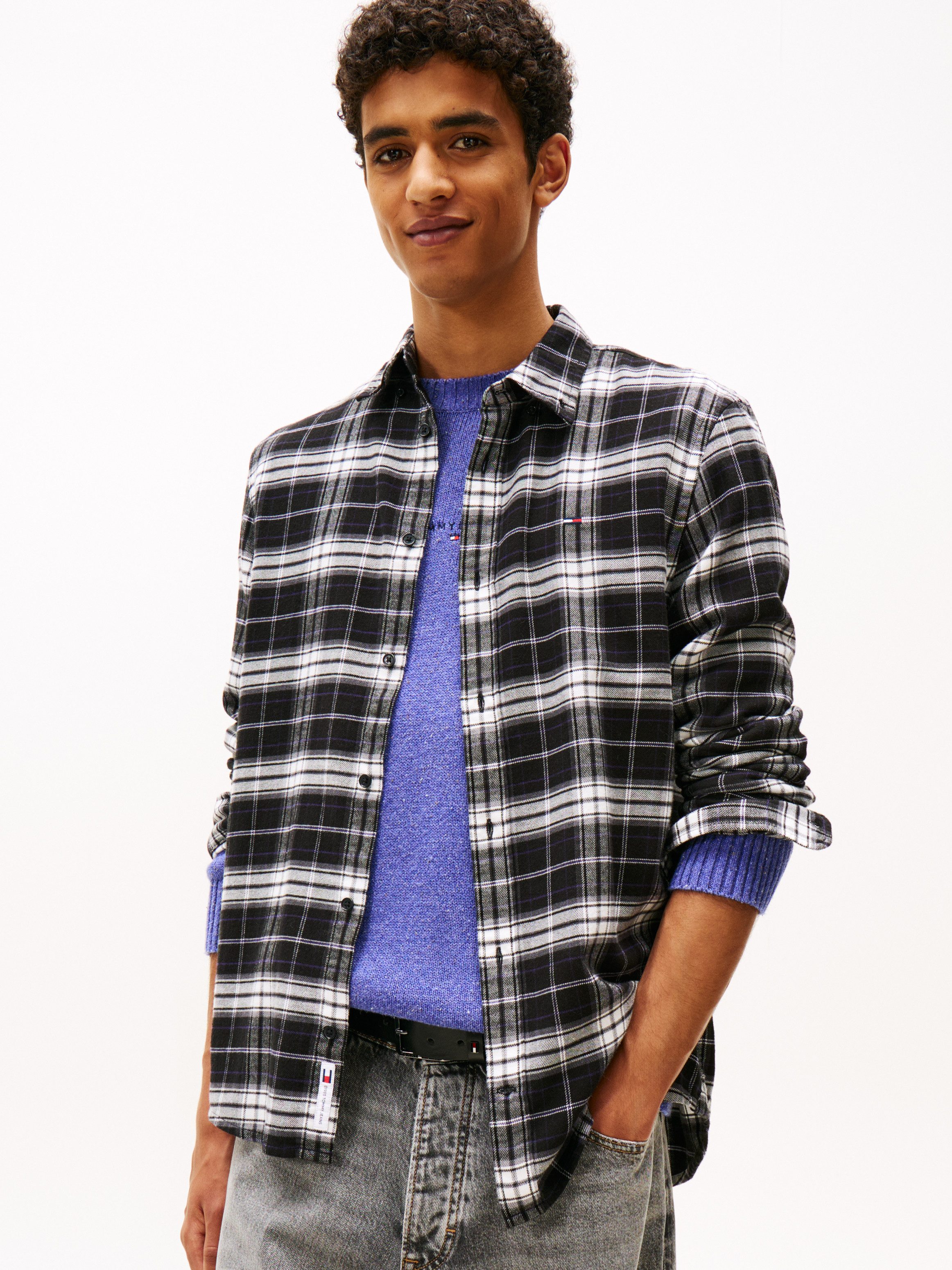 Tommy Jeans Flanellhemd TJM REG FLANNEL günstig online kaufen