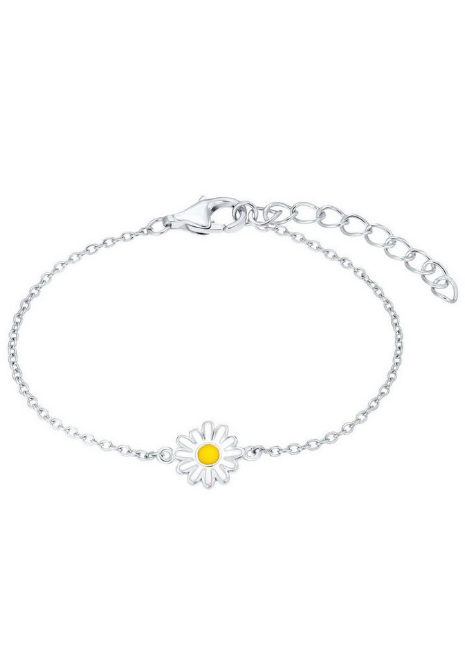 2 Armband Armband mit Das Blumen-Motiv Länge eine Prinzessin von Lillifee 2035987, Silber cm 12 hat + Sunflowe, 925
