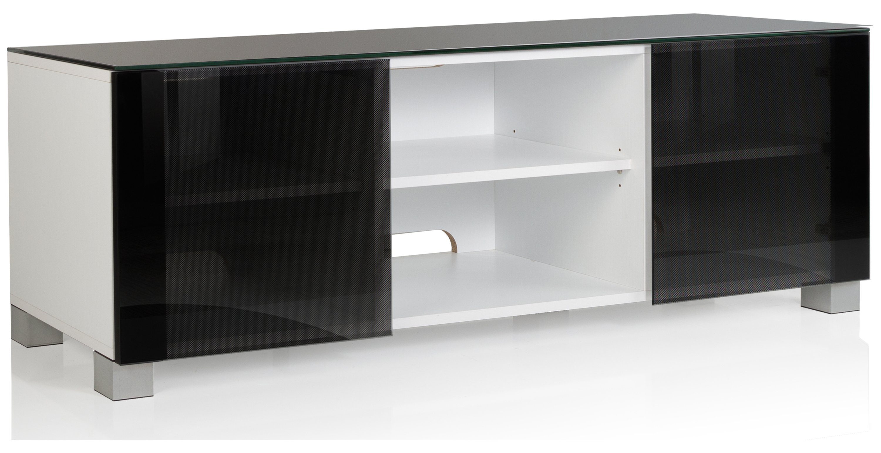 VCM TV-Board TV Möbel Wohnzimmer Luxala H. 50 x B. 150 x T. 45, Lowboard, Kabelführung, Fernsehschrank, Fernsehregal, Fernsehtisch