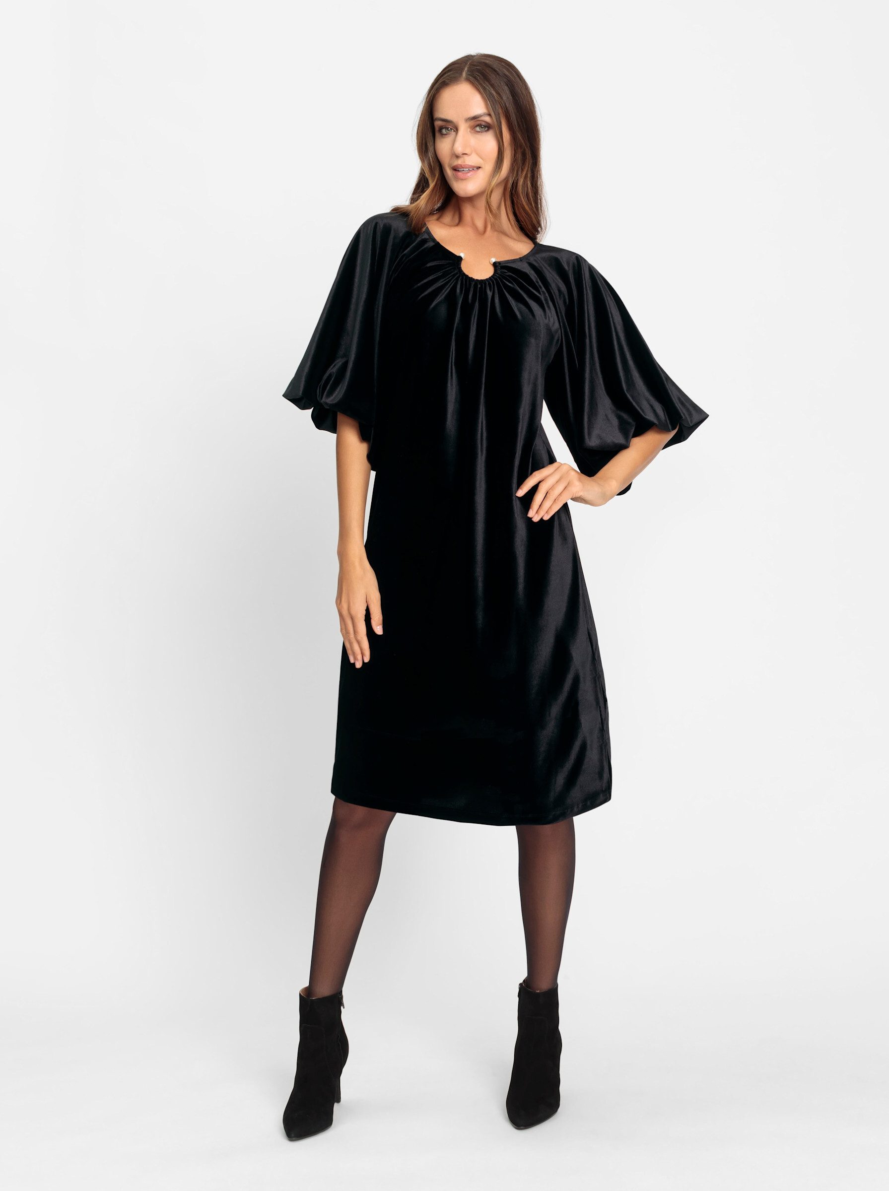 heine Etuikleid Kleid Kurzarm