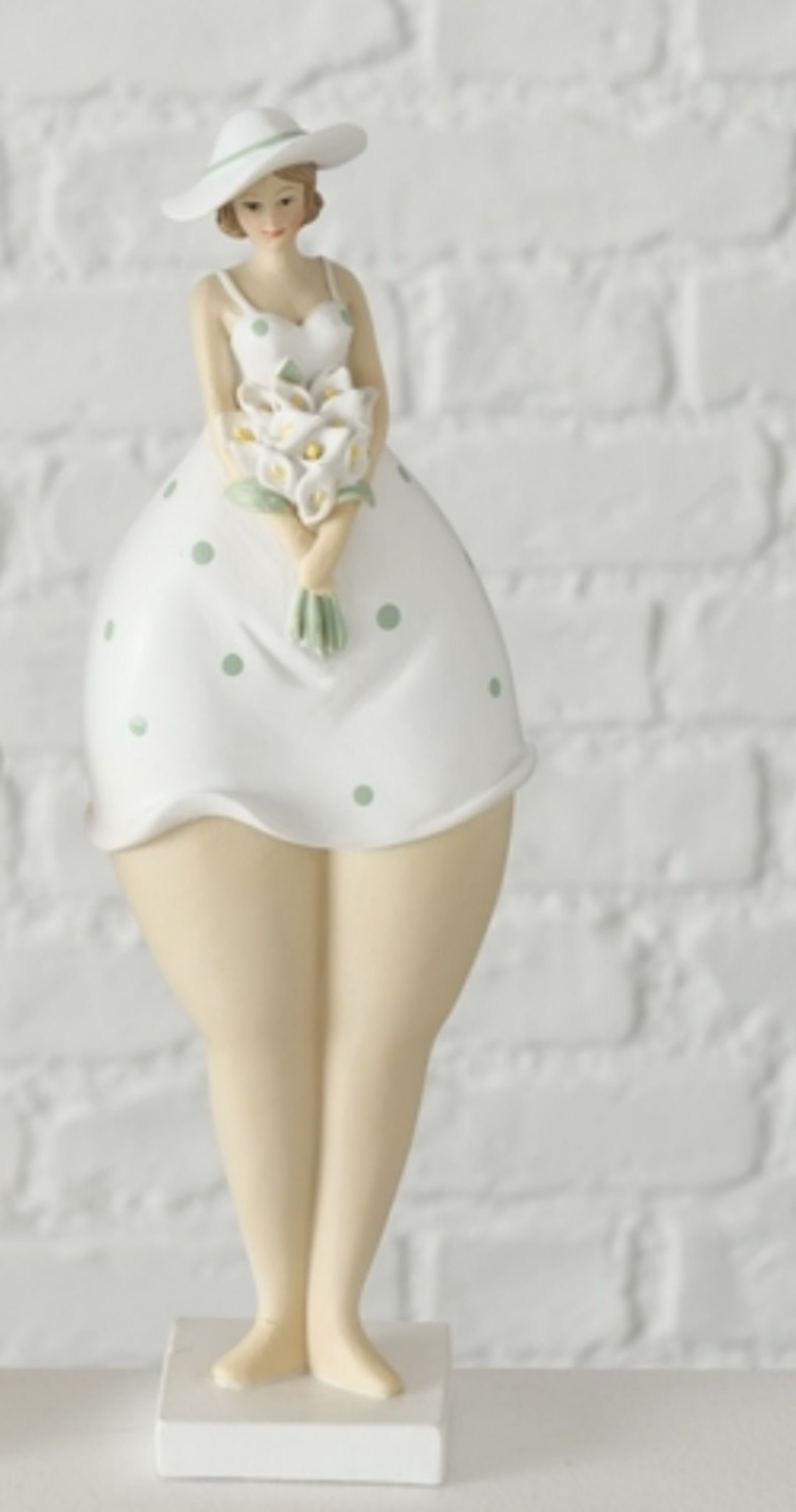 BOLTZE Dekoobjekt, Tolle Themen Figur Skulptur Modell FRaeULEIN FRueHLING aus han