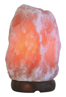 Rabalux Dekolicht "Rock" Holz, orange+rot, 15W, E14, warmweiß, 90lm, L190mm, mit Leuchtmittel, warmweiß