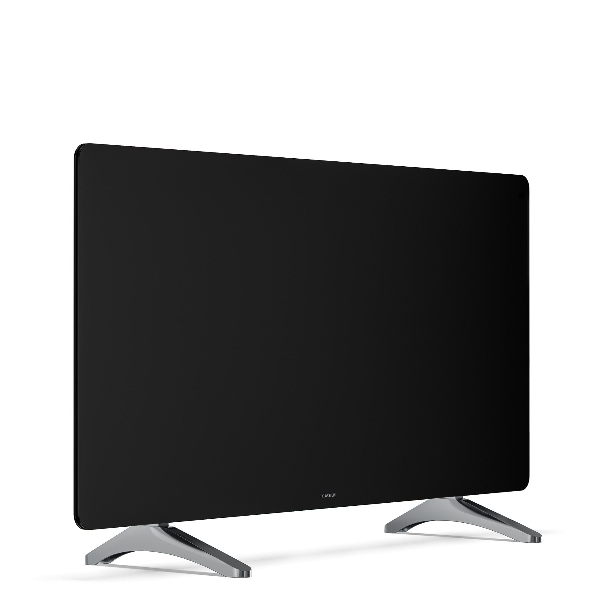 Klarstein Heizkörper Wonderglass, Elektrisch Heizkörper Wohnzimmer Freistehend Wandmontage LED LCD Timer