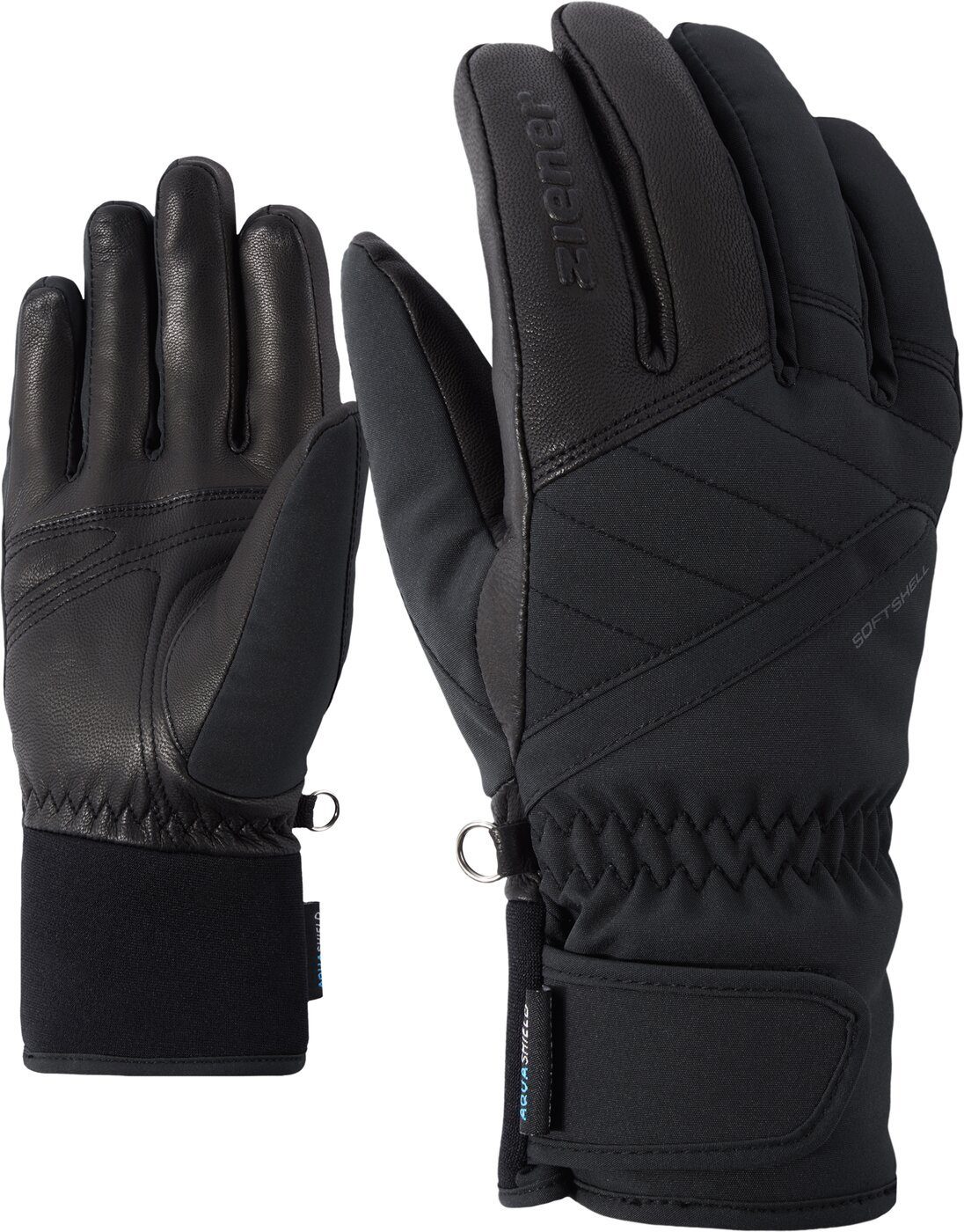 Ziener Skihandschuhe KASADA AS(R) lady glove 12 black