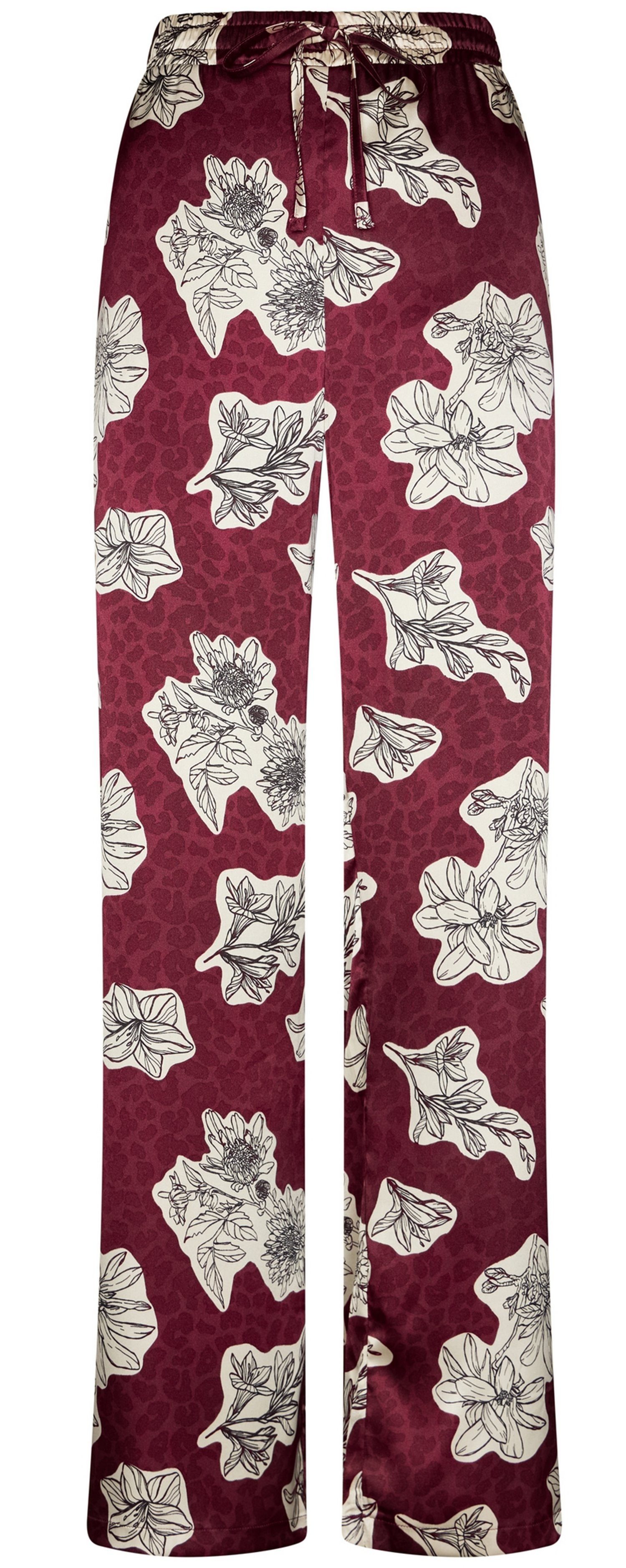 Pastunette Schlafanzug Damen Satin Pyjama geknöpft (2 tlg) Edles Design günstig online kaufen